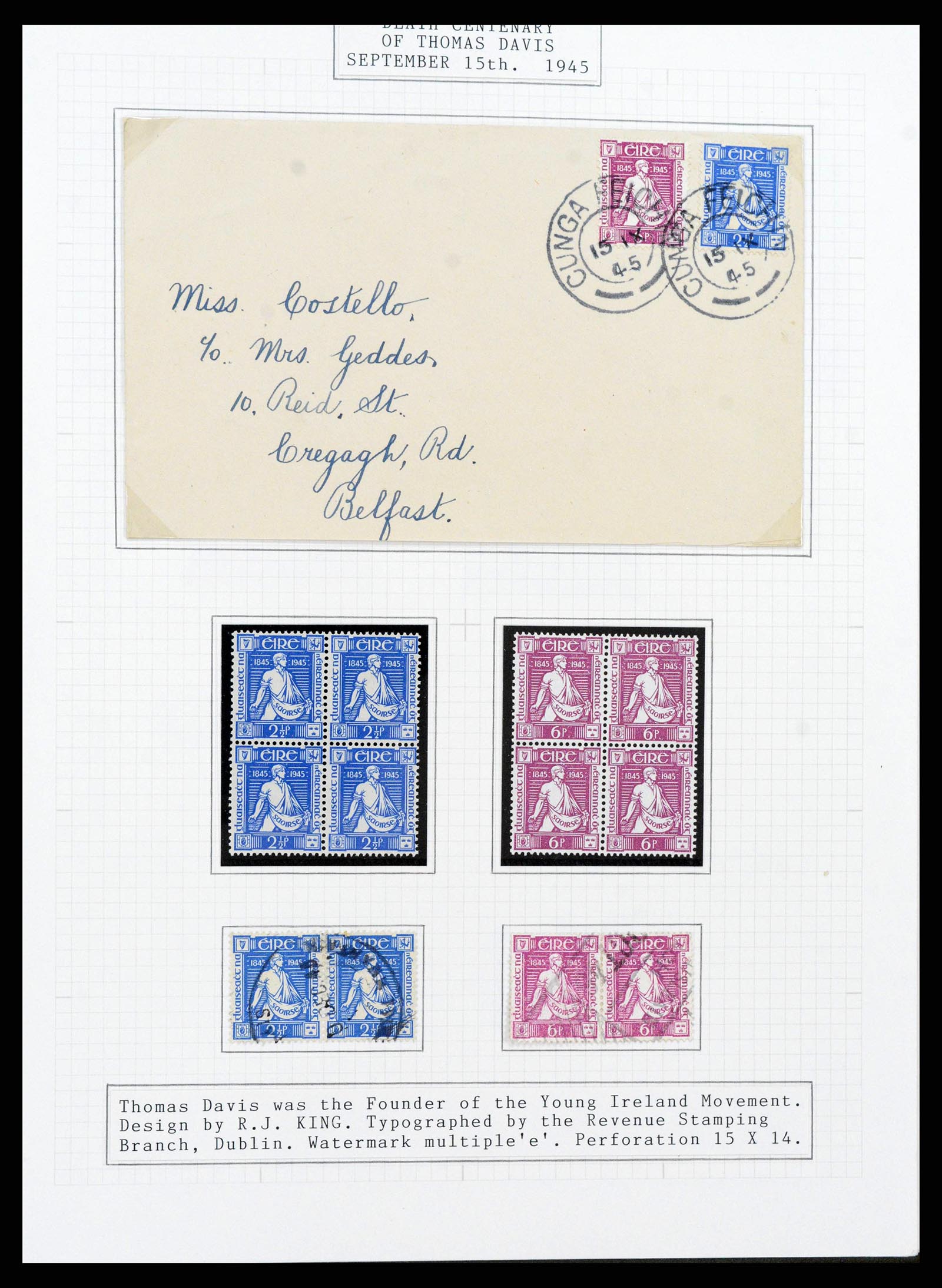 38320 0082 - Stamp collection 38320 Ireland 1922-1970.