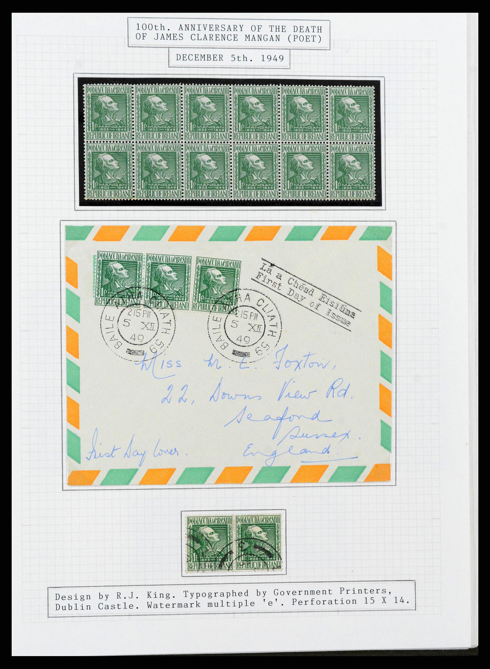 38320 0086 - Stamp collection 38320 Ireland 1922-1970.