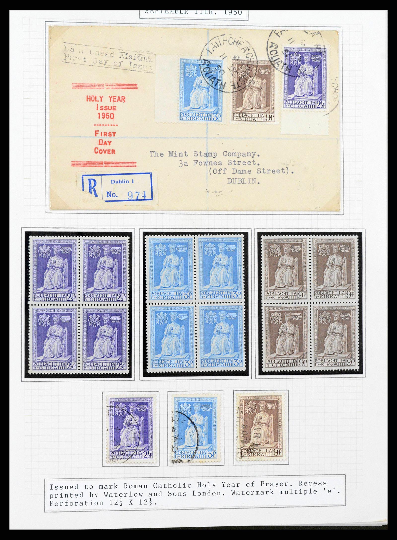 38320 0087 - Stamp collection 38320 Ireland 1922-1970.