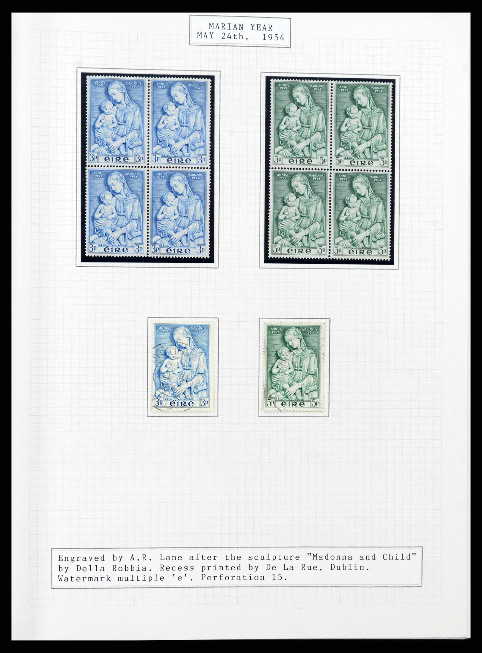 38320 0093 - Stamp collection 38320 Ireland 1922-1970.