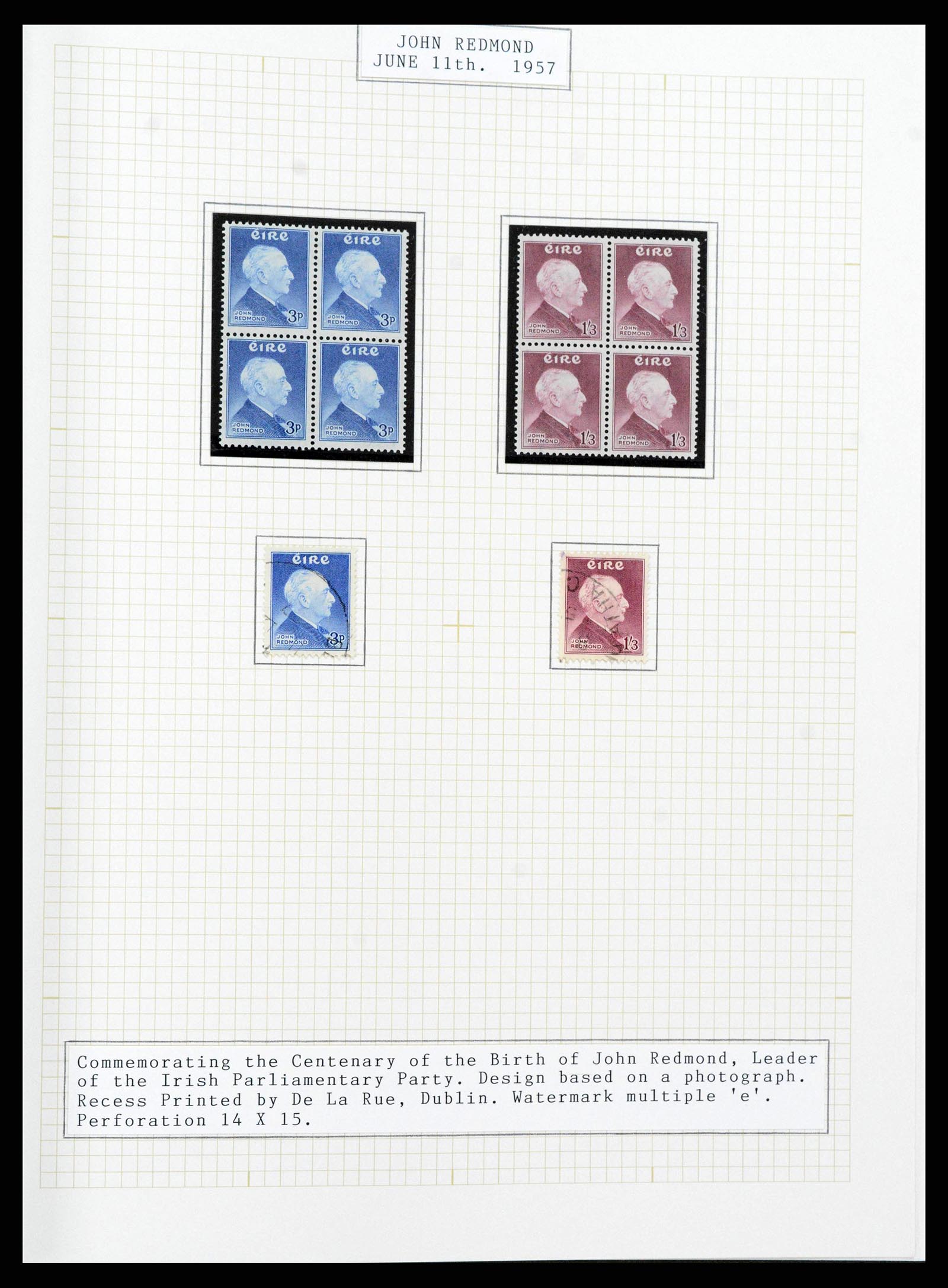 38320 0097 - Stamp collection 38320 Ireland 1922-1970.