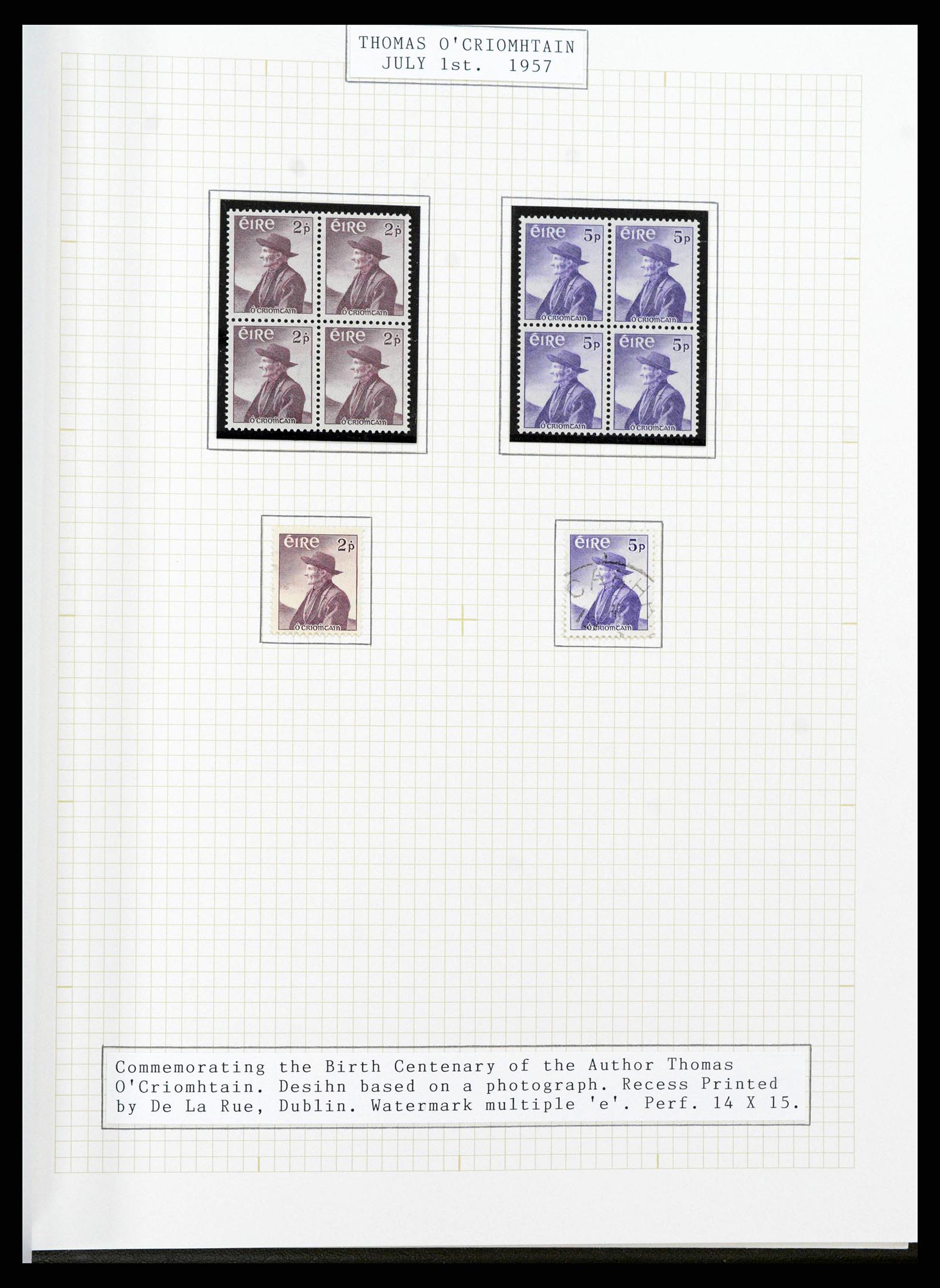 38320 0098 - Stamp collection 38320 Ireland 1922-1970.