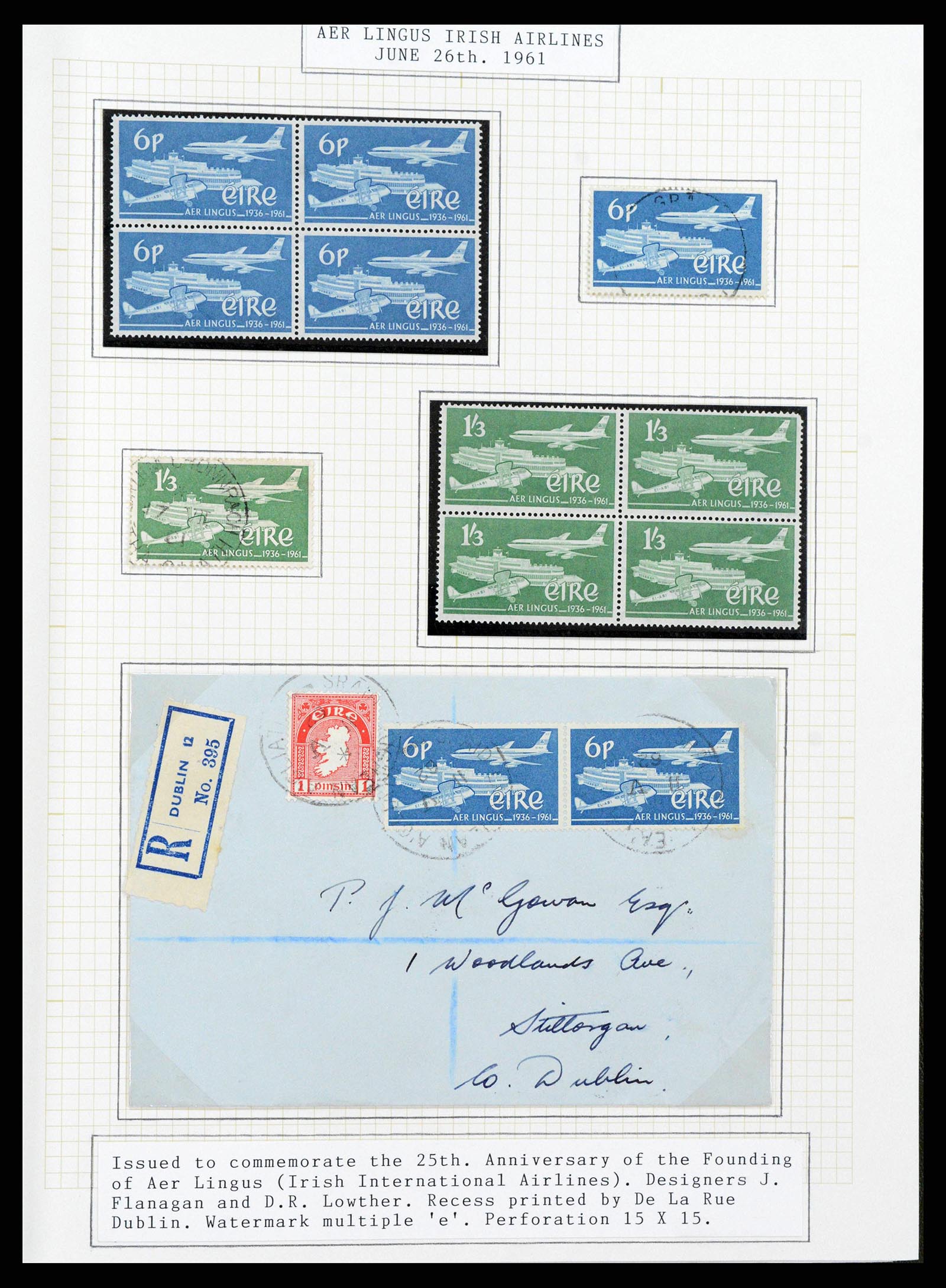 38320 0108 - Stamp collection 38320 Ireland 1922-1970.