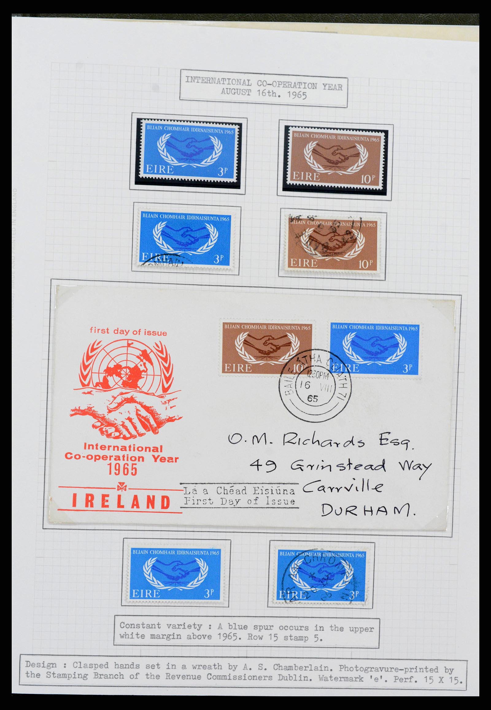 38320 0122 - Stamp collection 38320 Ireland 1922-1970.