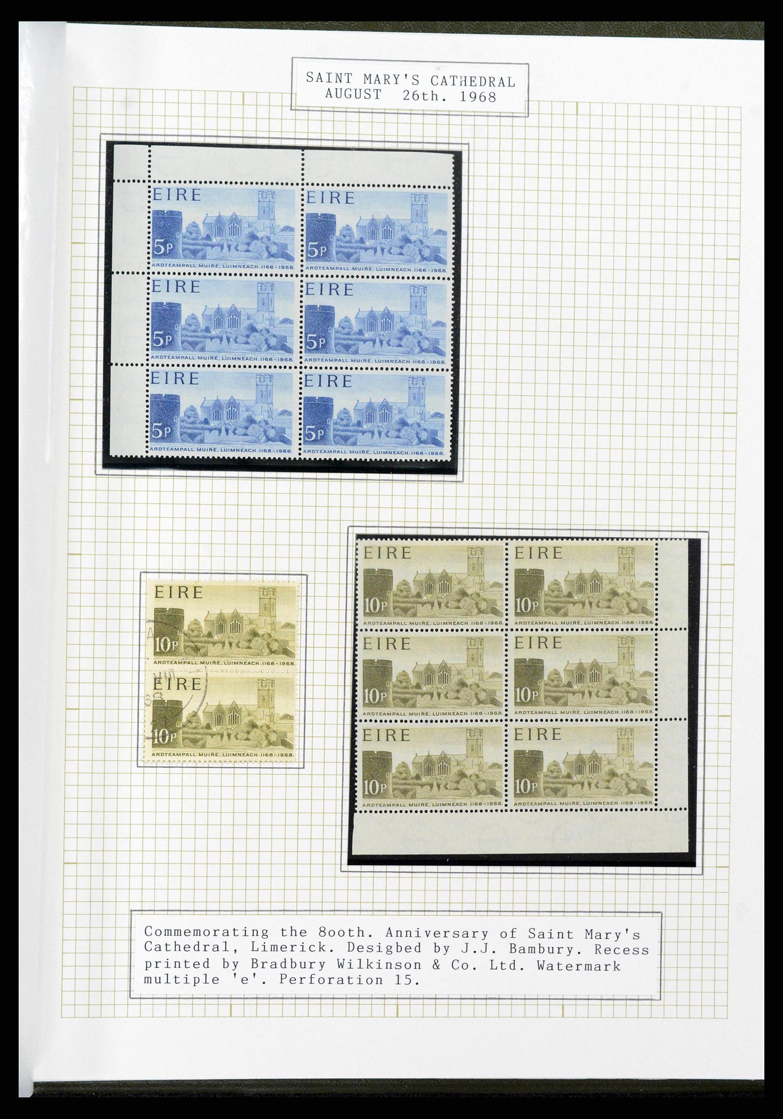 38320 0136 - Stamp collection 38320 Ireland 1922-1970.