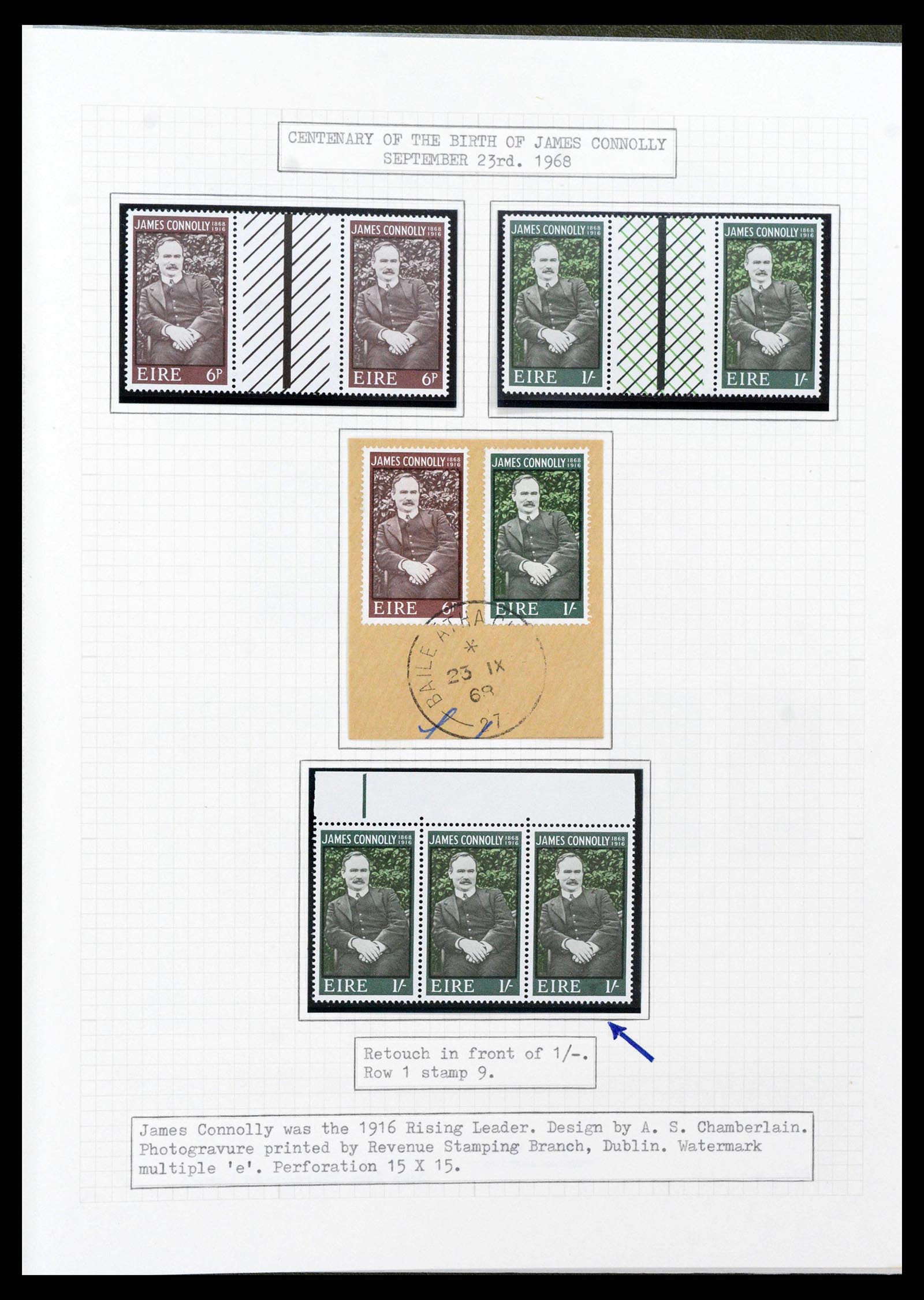 38320 0139 - Stamp collection 38320 Ireland 1922-1970.