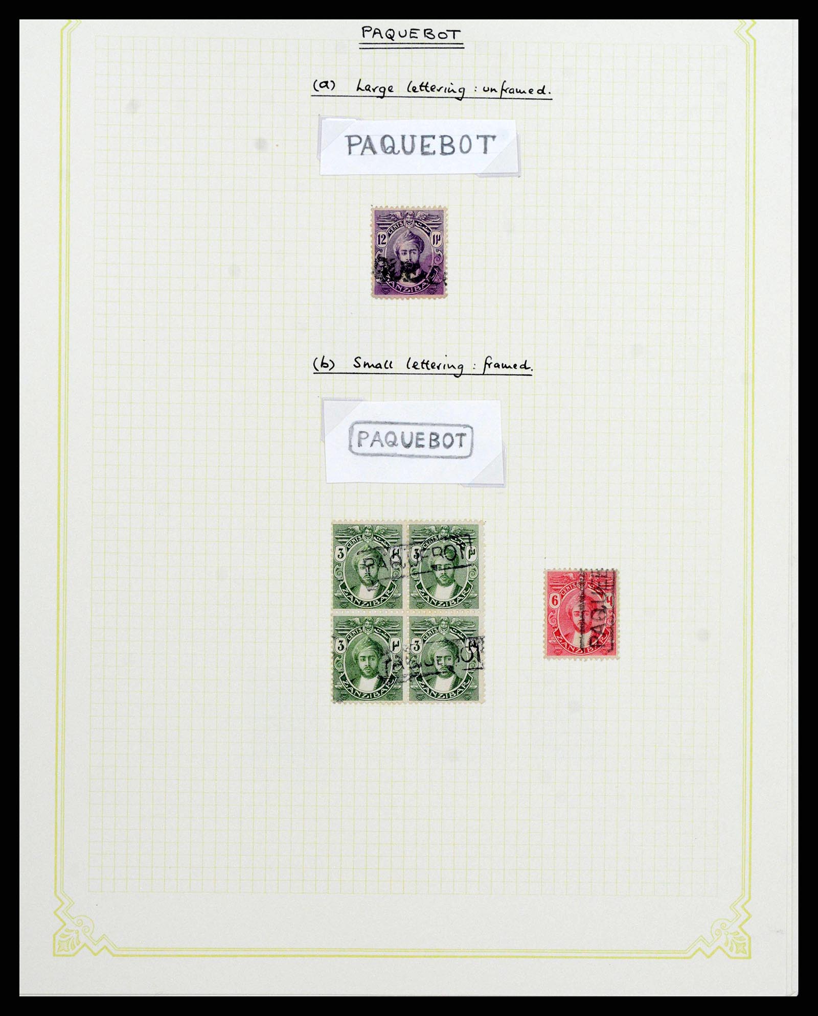 38322 0083 - Stamp collection 38322 Zanzibar 1936-1967.