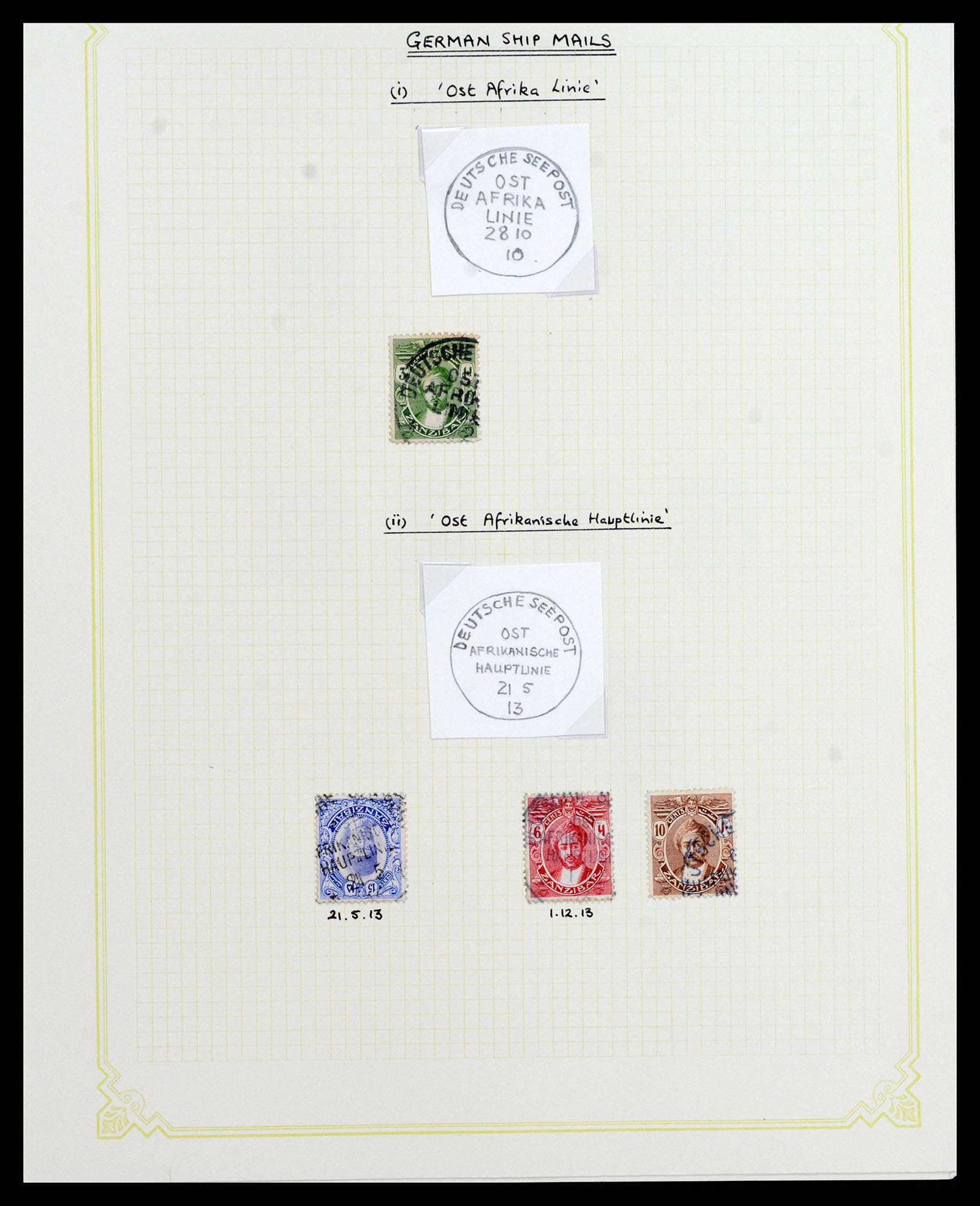 38322 0084 - Stamp collection 38322 Zanzibar 1936-1967.