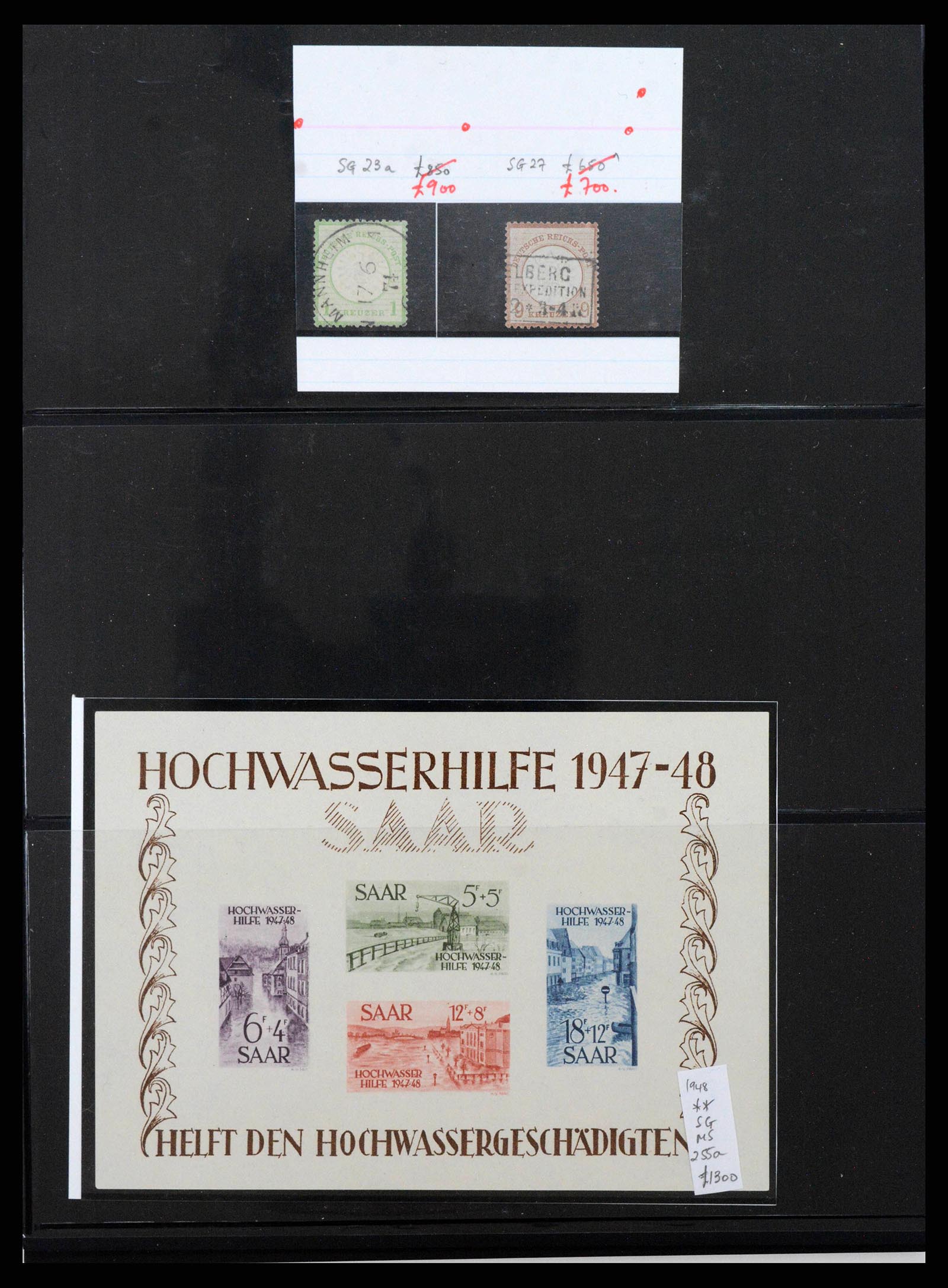 38323 0004 - Stamp collection 38323 Germany key issues 1872-1951.