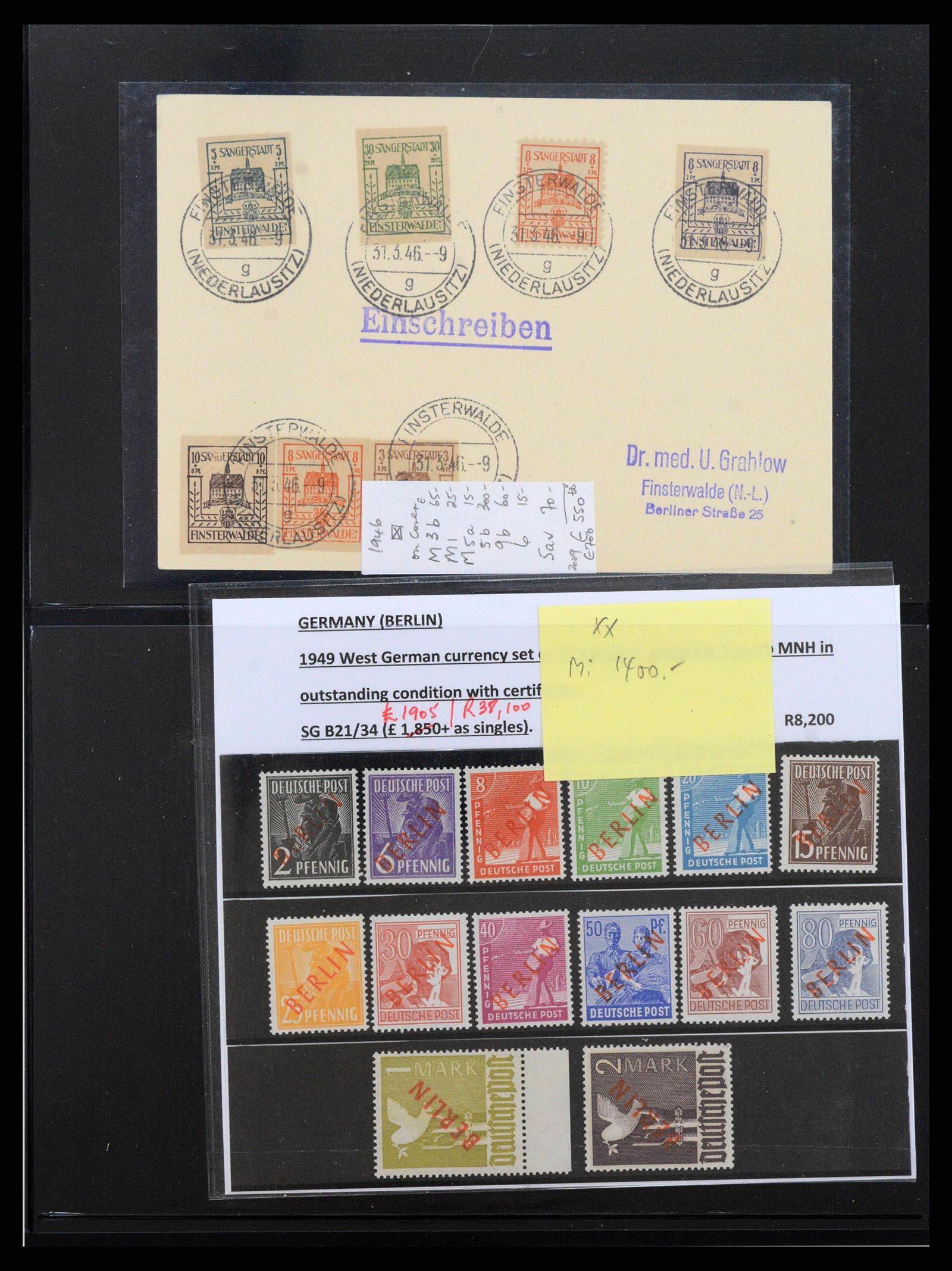 38323 0008 - Stamp collection 38323 Germany key issues 1872-1951.