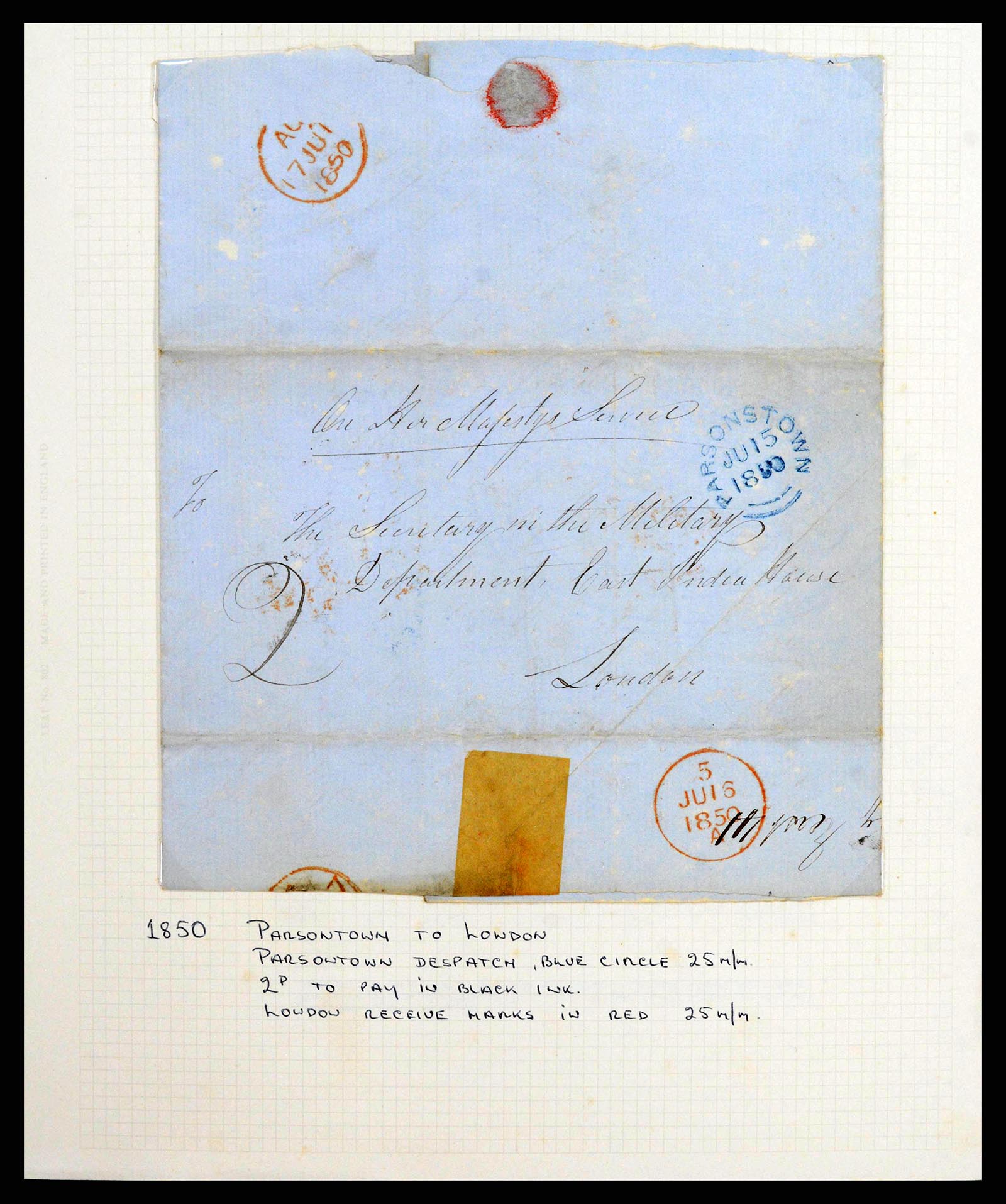 38325 0004 - Stamp collection 38325 GB used in Ireland 1840-1945.