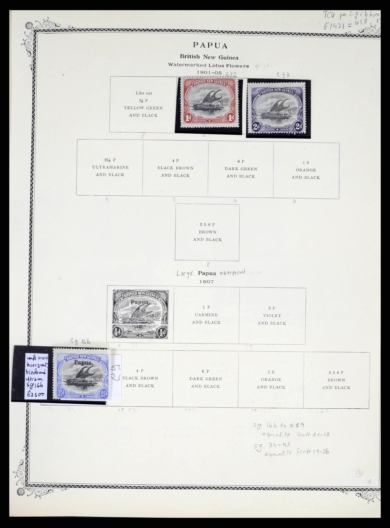 38327 0001 - Postzegelverzameling 38327 Papua & Nieuw Guinea 1901-2010.