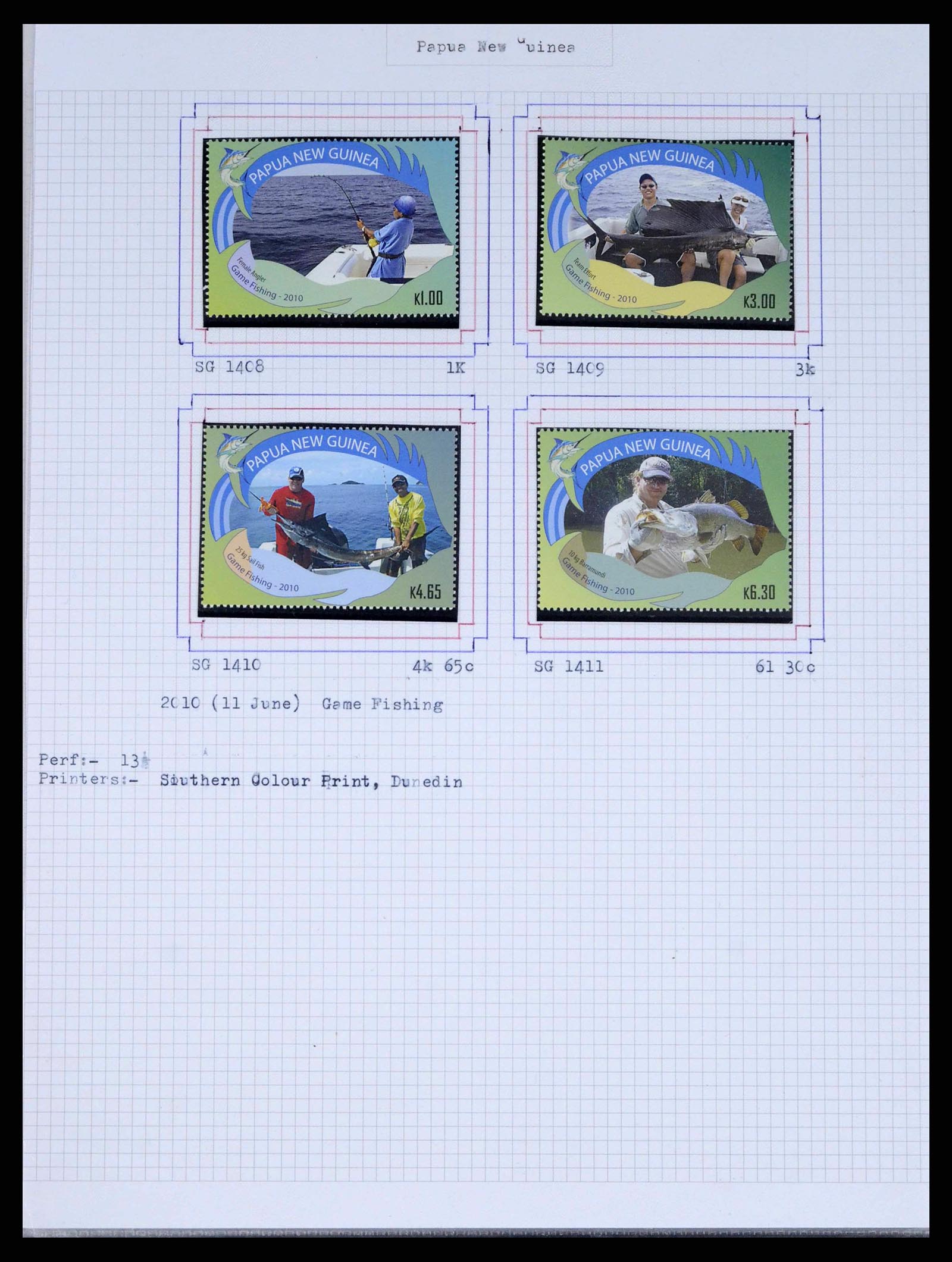 38327 0040 - Postzegelverzameling 38327 Papua & Nieuw Guinea 1901-2010.