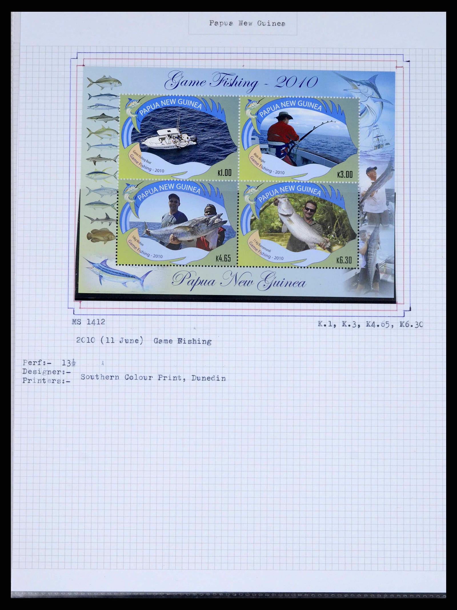 38327 0041 - Postzegelverzameling 38327 Papua & Nieuw Guinea 1901-2010.
