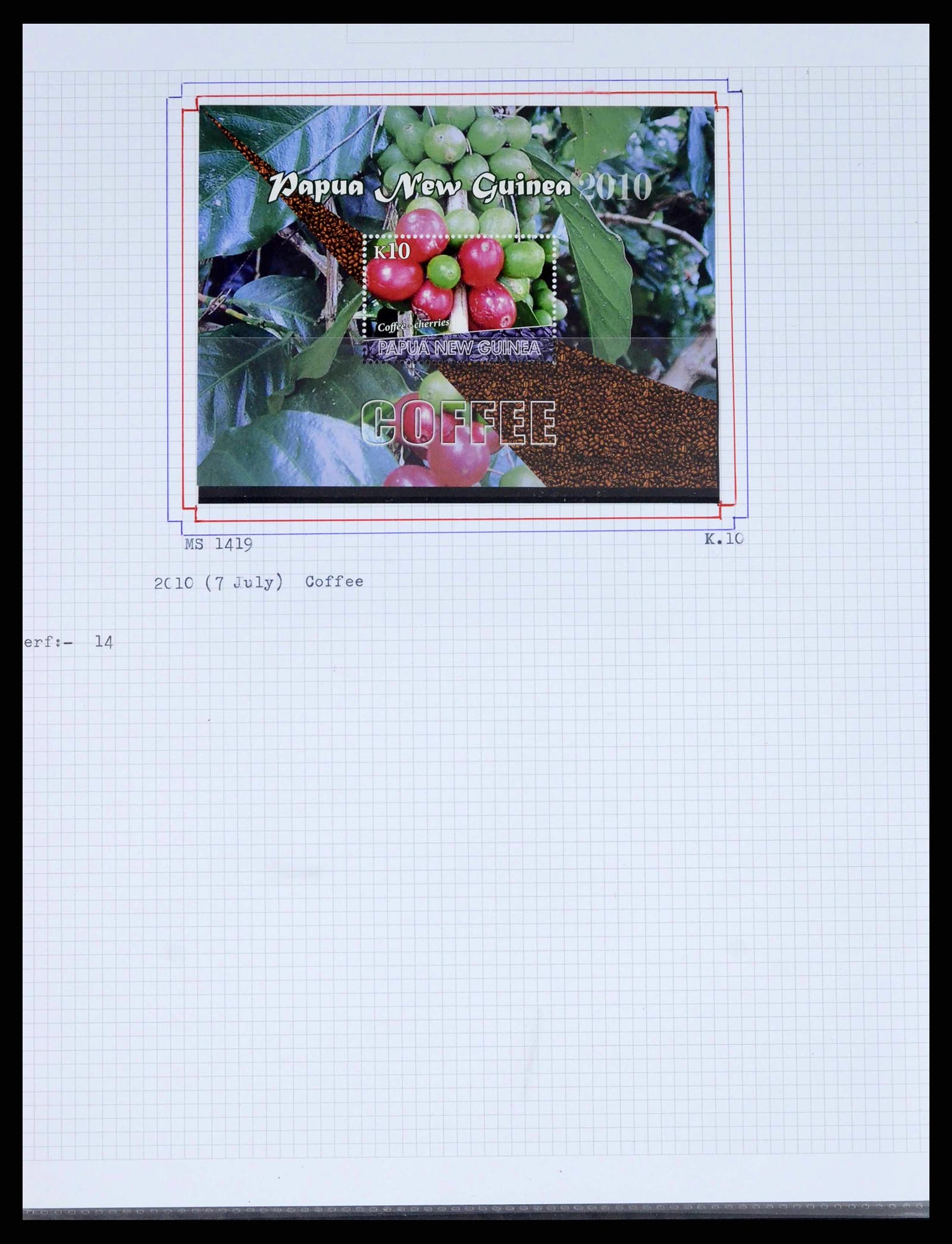 38327 0043 - Postzegelverzameling 38327 Papua & Nieuw Guinea 1901-2010.