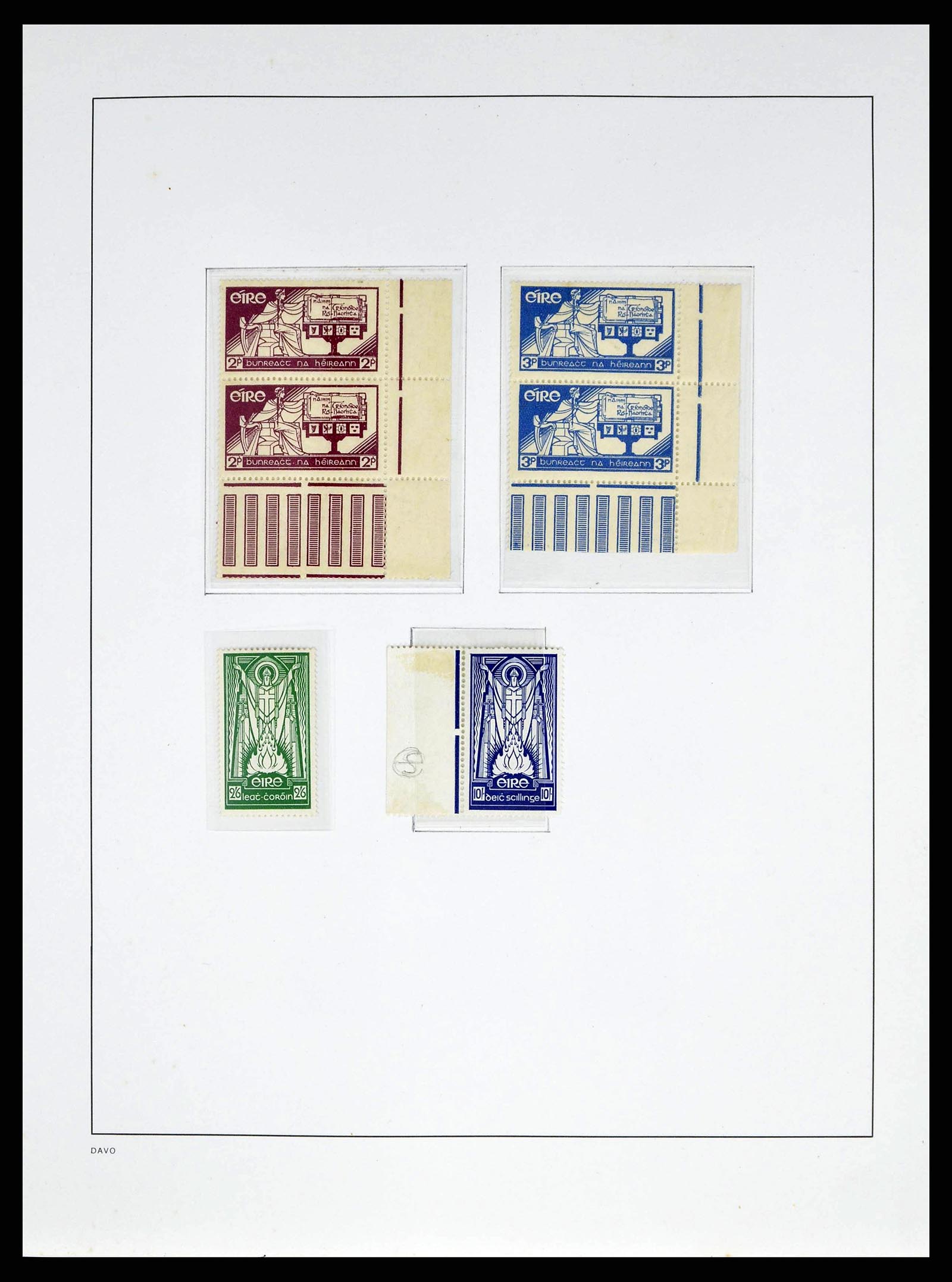 38330 0015 - Postzegelverzameling 38330 Ierland speciaalverzameling 1922-1966.