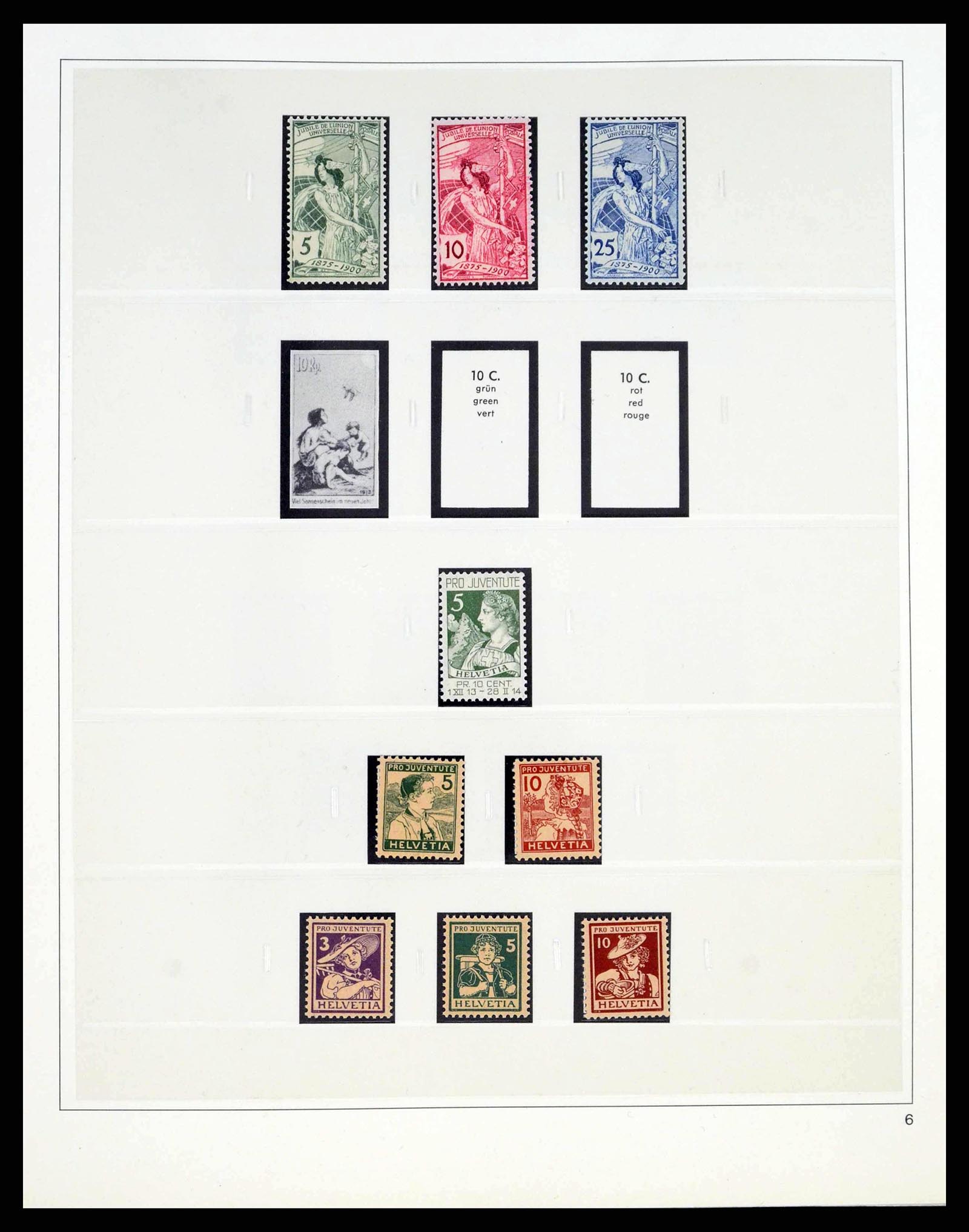 38331 0005 - Stamp collection 38331 Switzerland 1850-1989.