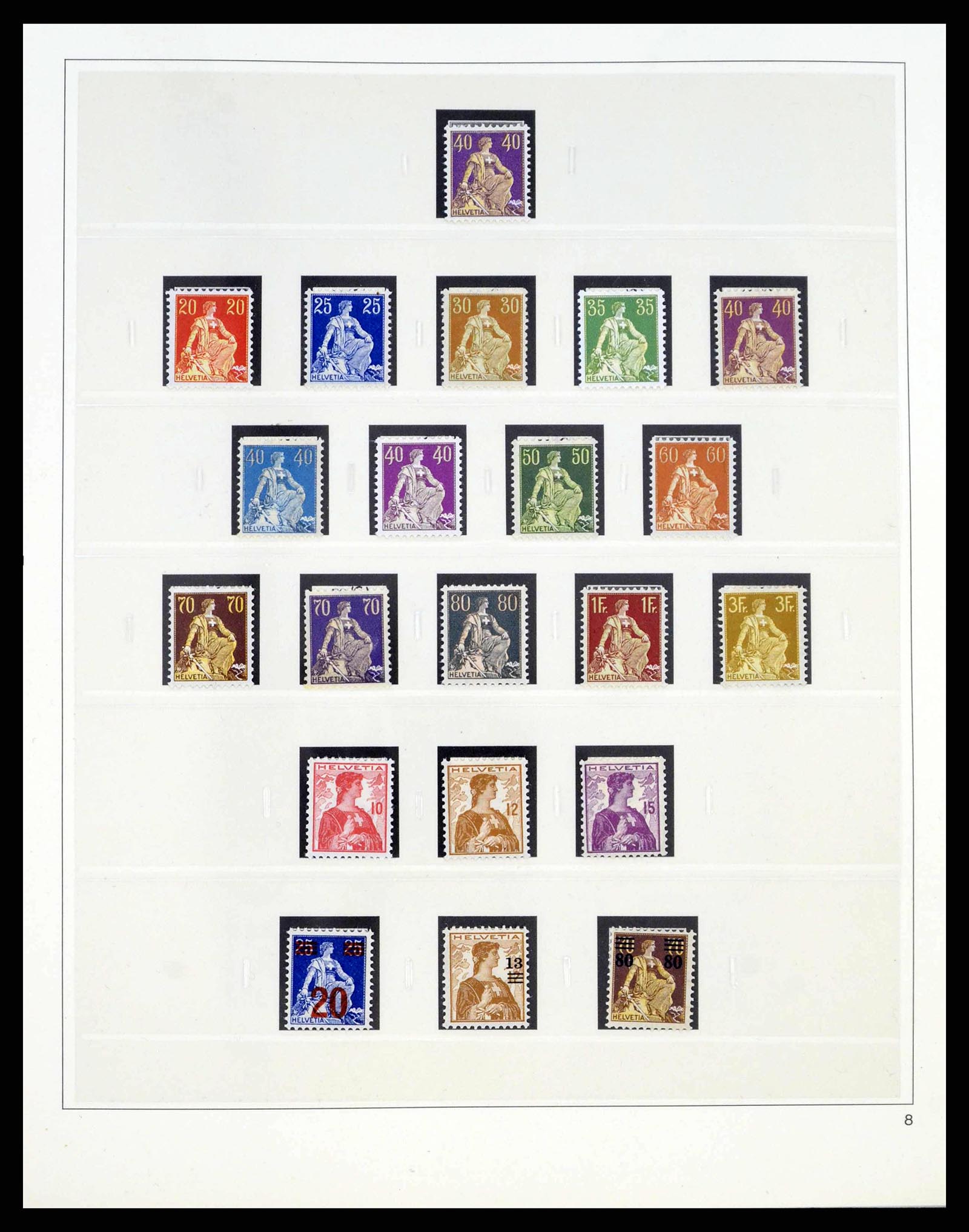 38331 0007 - Stamp collection 38331 Switzerland 1850-1989.