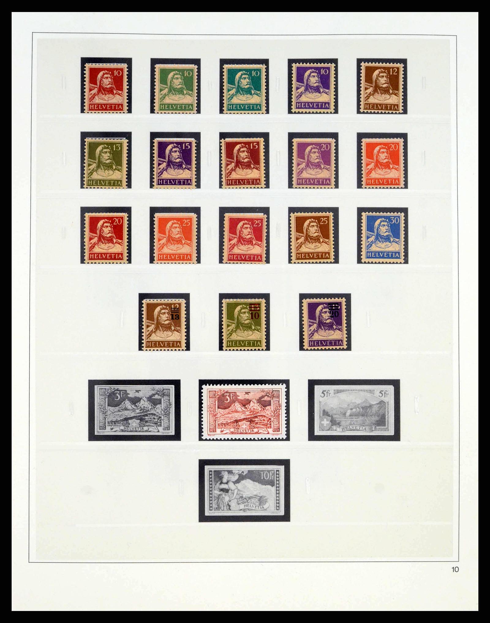 38331 0009 - Stamp collection 38331 Switzerland 1850-1989.