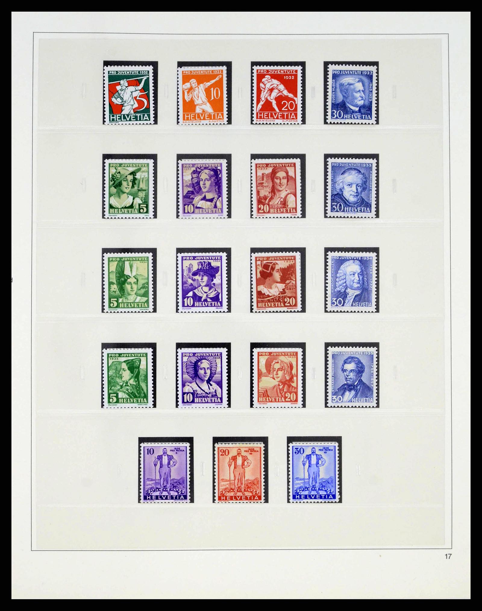 38331 0015 - Stamp collection 38331 Switzerland 1850-1989.