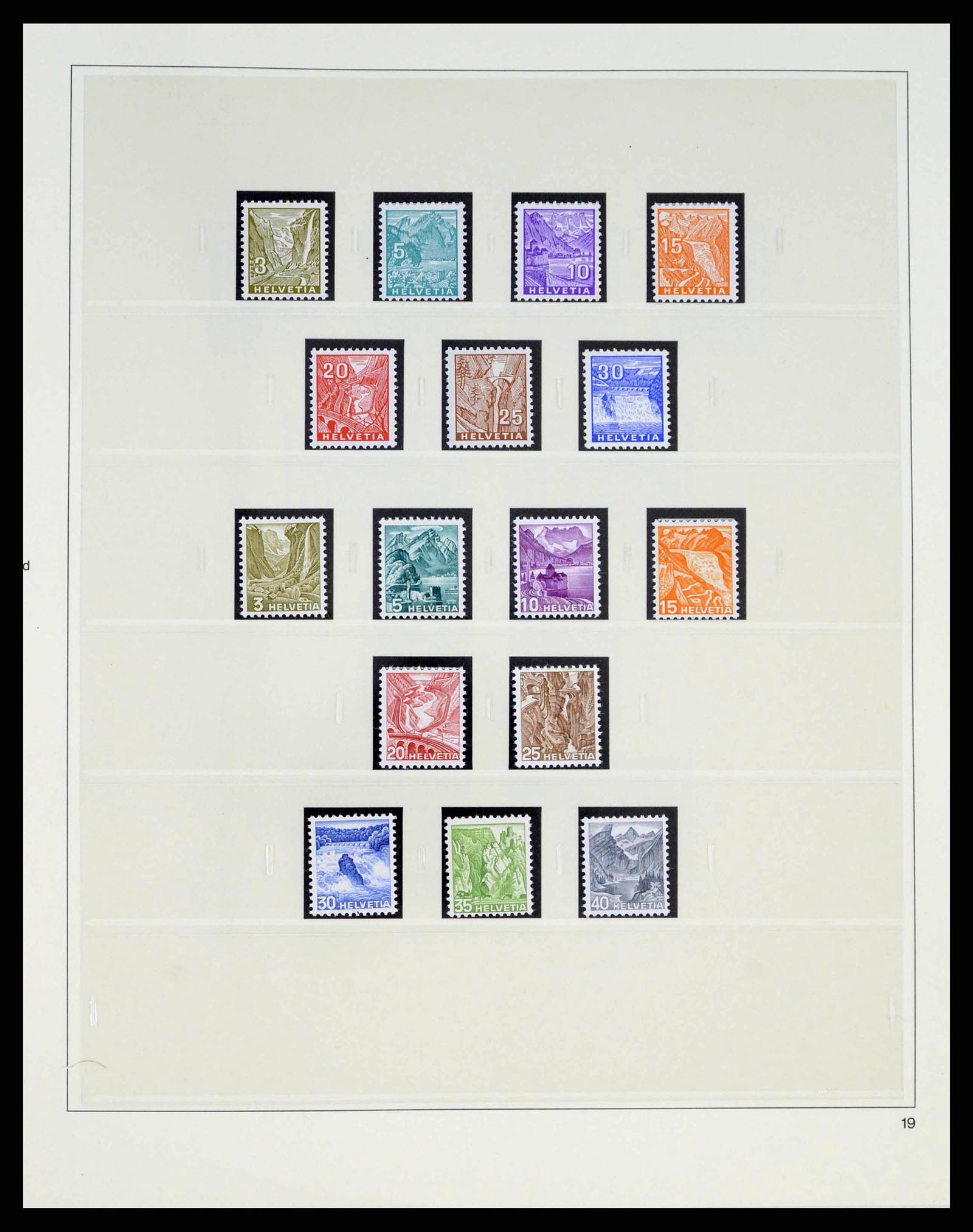 38331 0017 - Stamp collection 38331 Switzerland 1850-1989.
