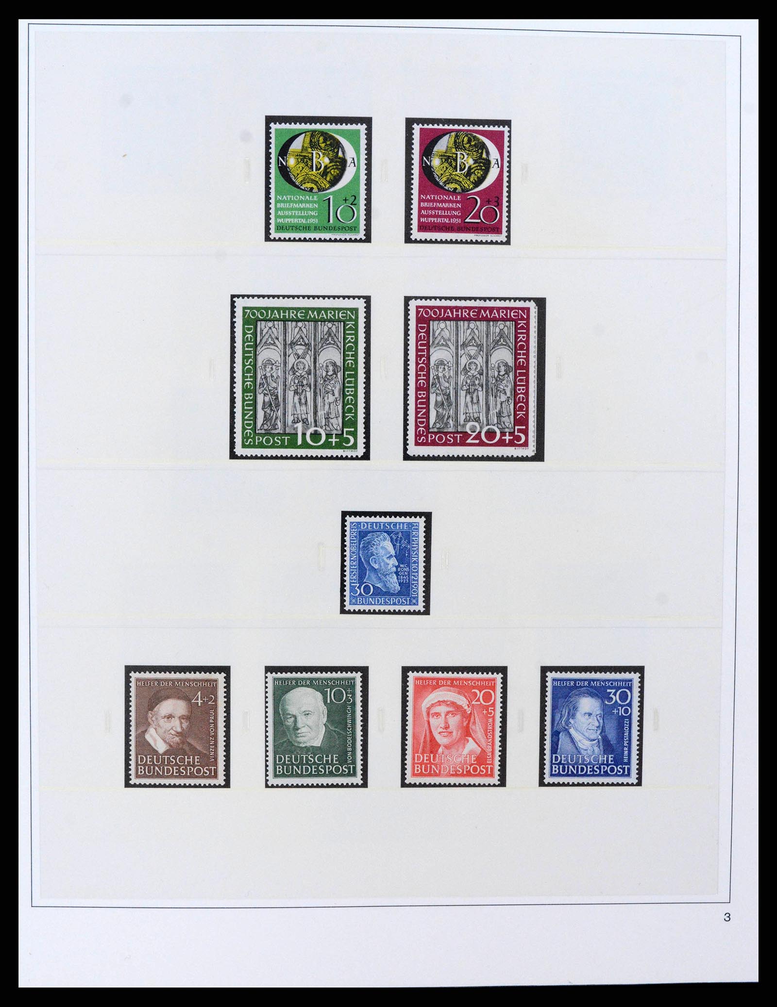 38333 0003 - Stamp collection 38333 Bund 1949-1969.