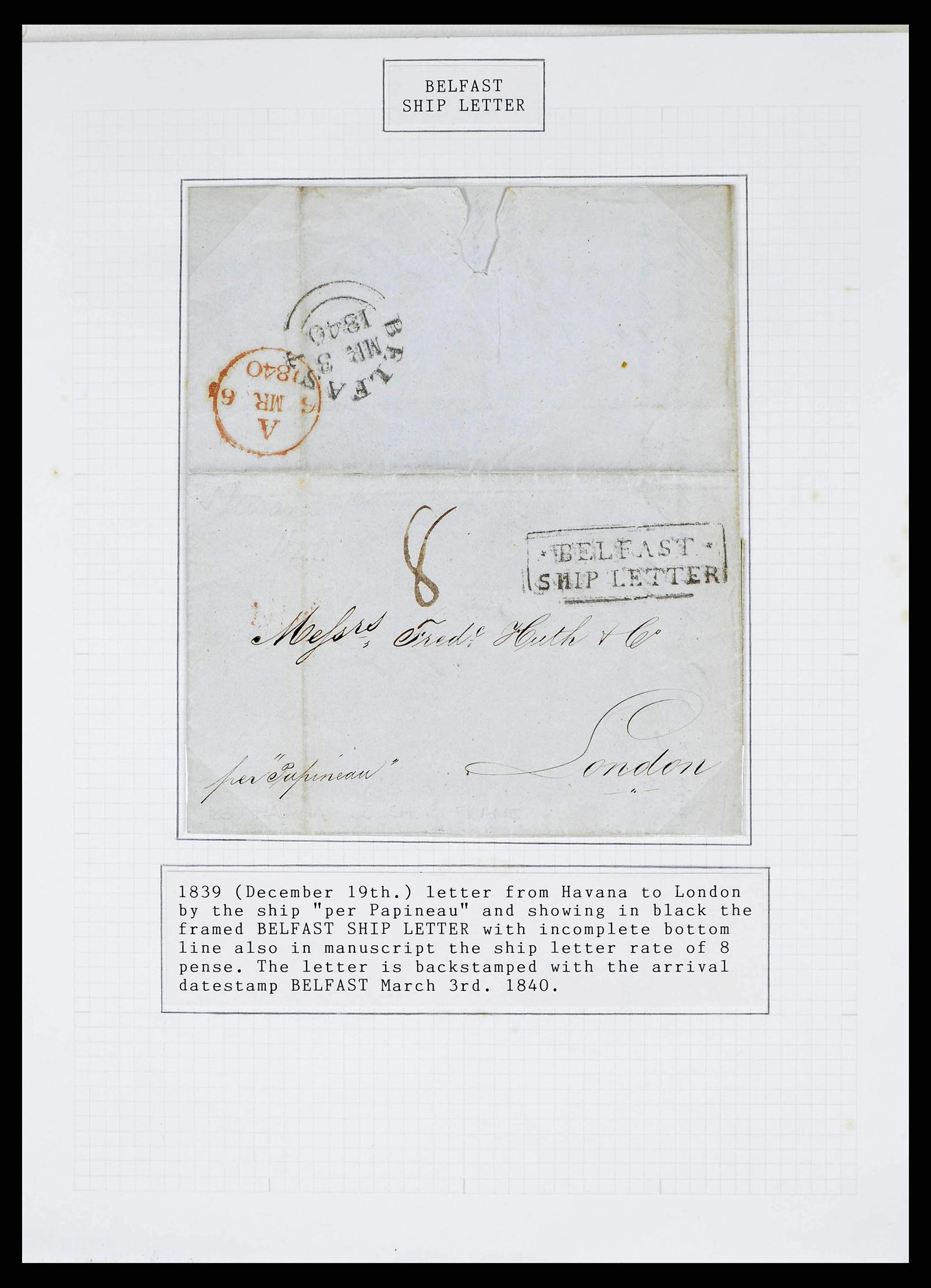 38336 0008 - Postzegelverzameling 38336 Ierland tentoonstellingscollectie brieven 