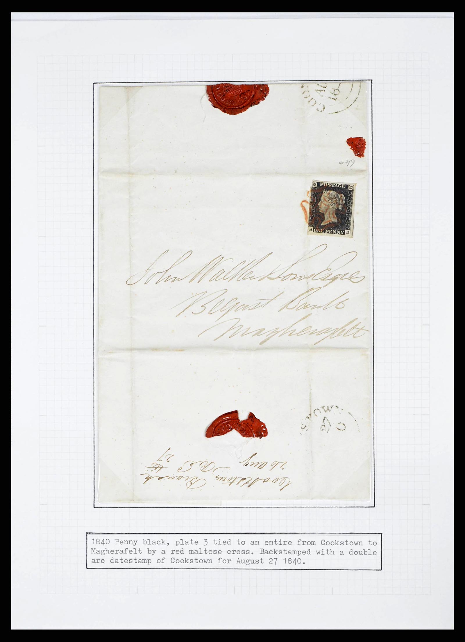 38336 0010 - Postzegelverzameling 38336 Ierland tentoonstellingscollectie brieven 