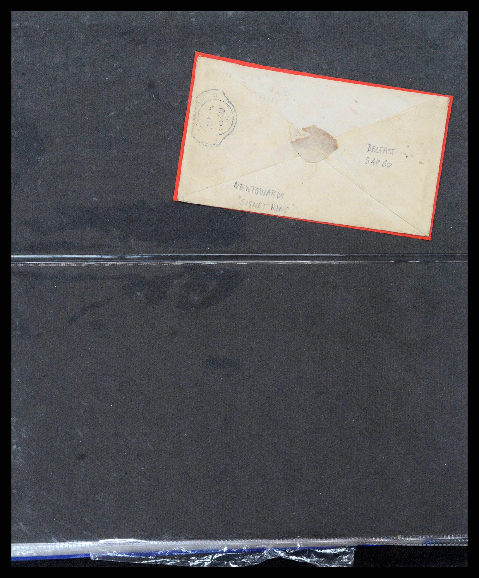 38337 0221 - Postzegelverzameling 38337 Ierland brieven 1721 (!)-1922.