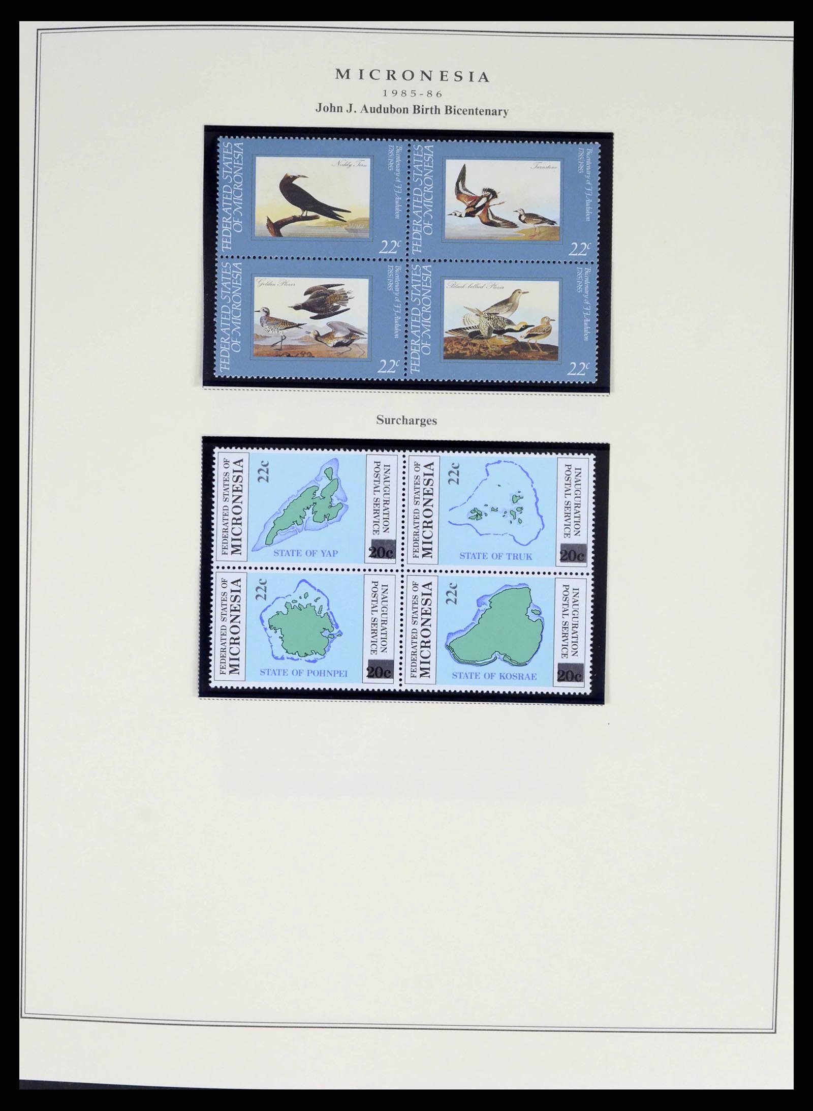 38341 0003 - Postzegelverzameling 38341 Micronesië 1983-2016!