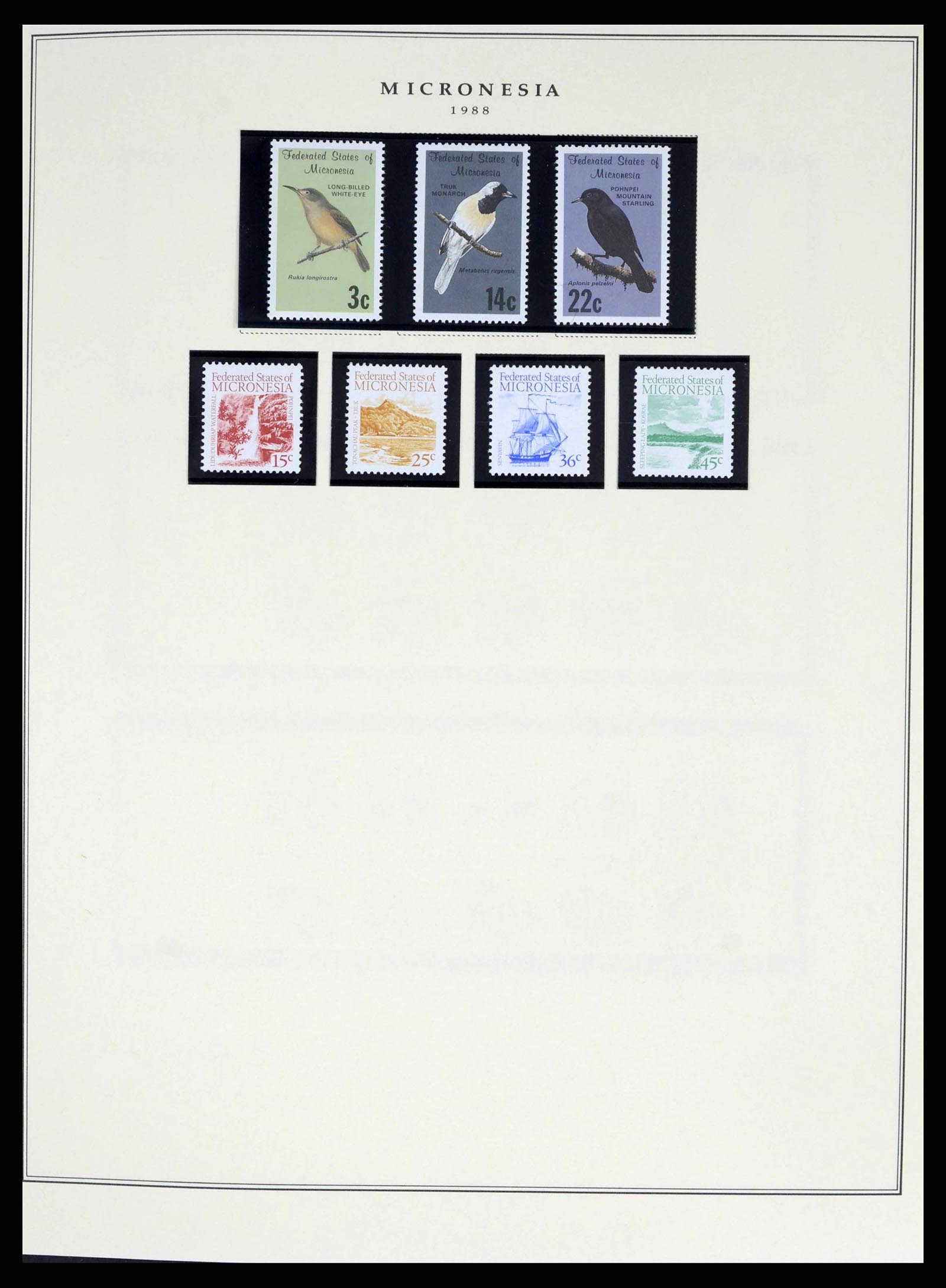 38341 0006 - Postzegelverzameling 38341 Micronesië 1983-2016!