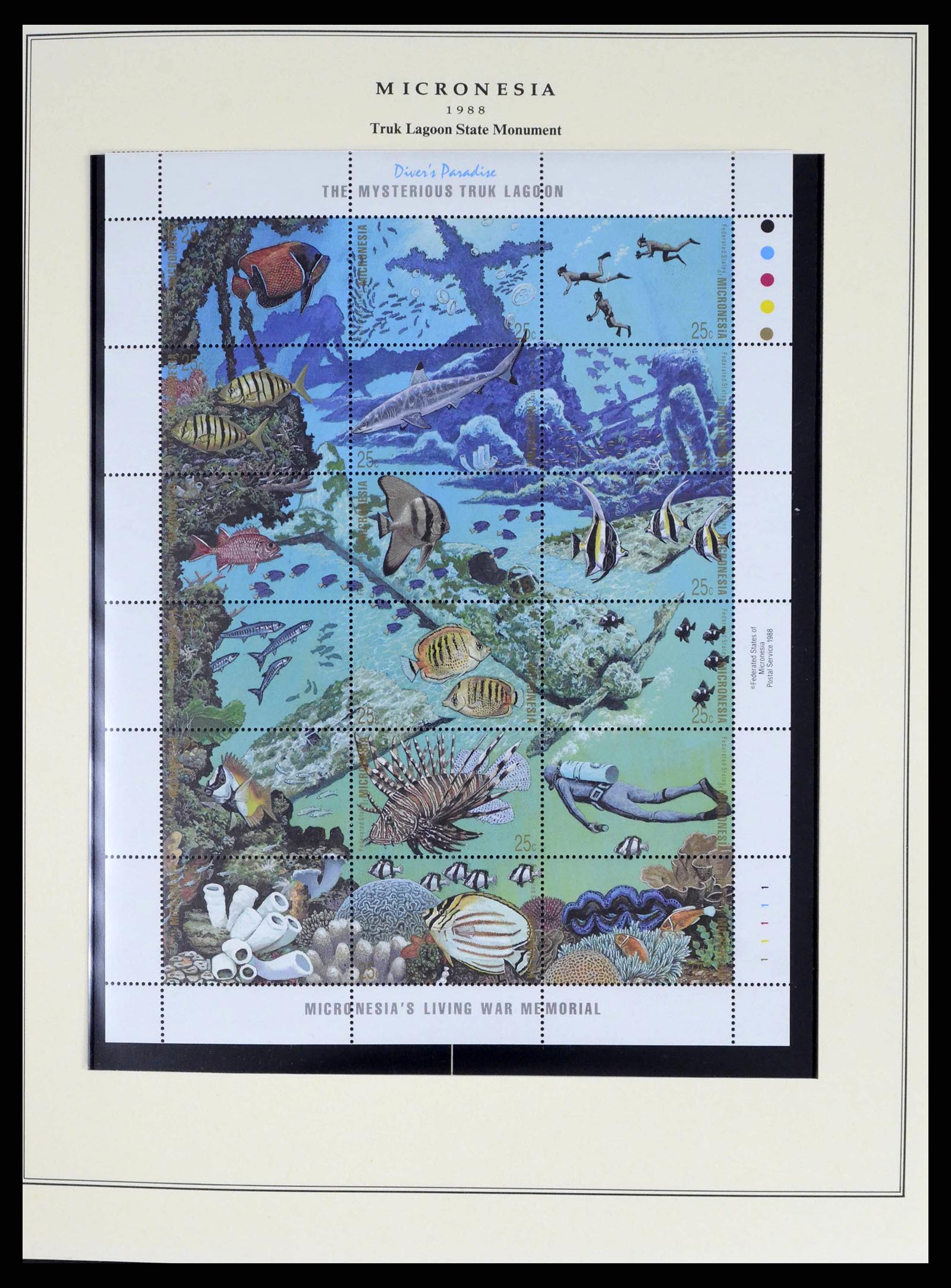 38341 0008 - Postzegelverzameling 38341 Micronesië 1983-2016!