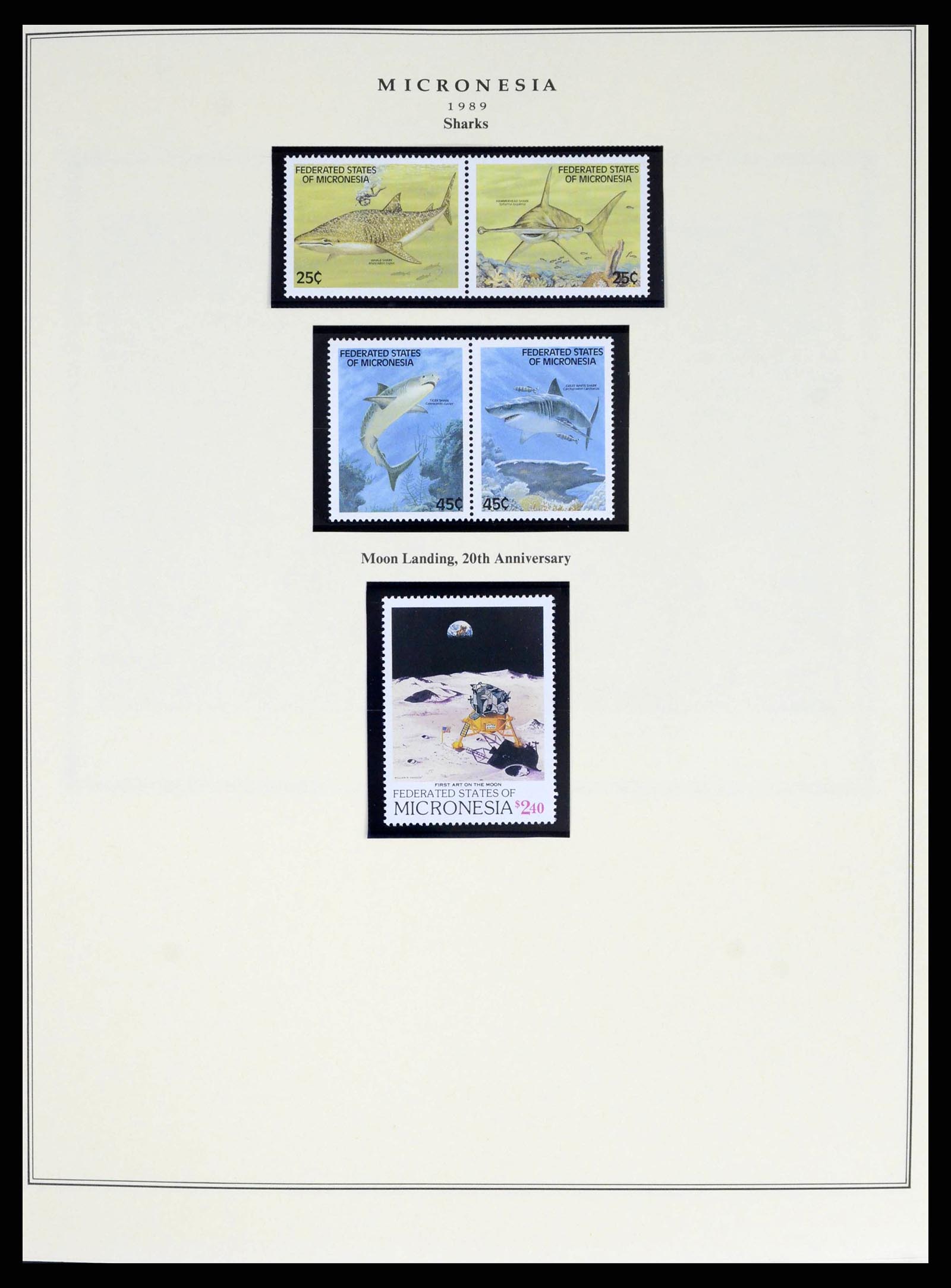 38341 0011 - Postzegelverzameling 38341 Micronesië 1983-2016!