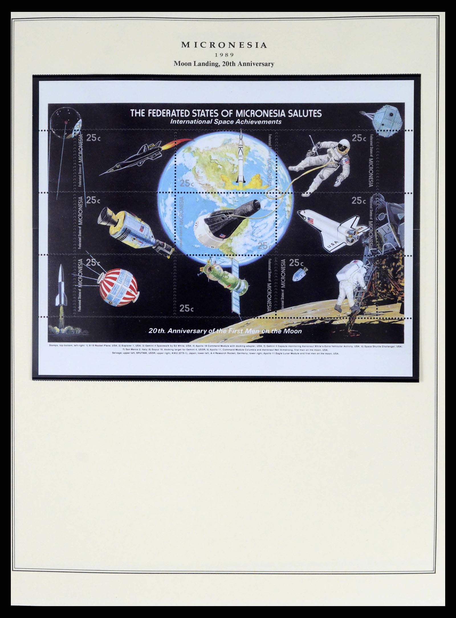 38341 0012 - Postzegelverzameling 38341 Micronesië 1983-2016!