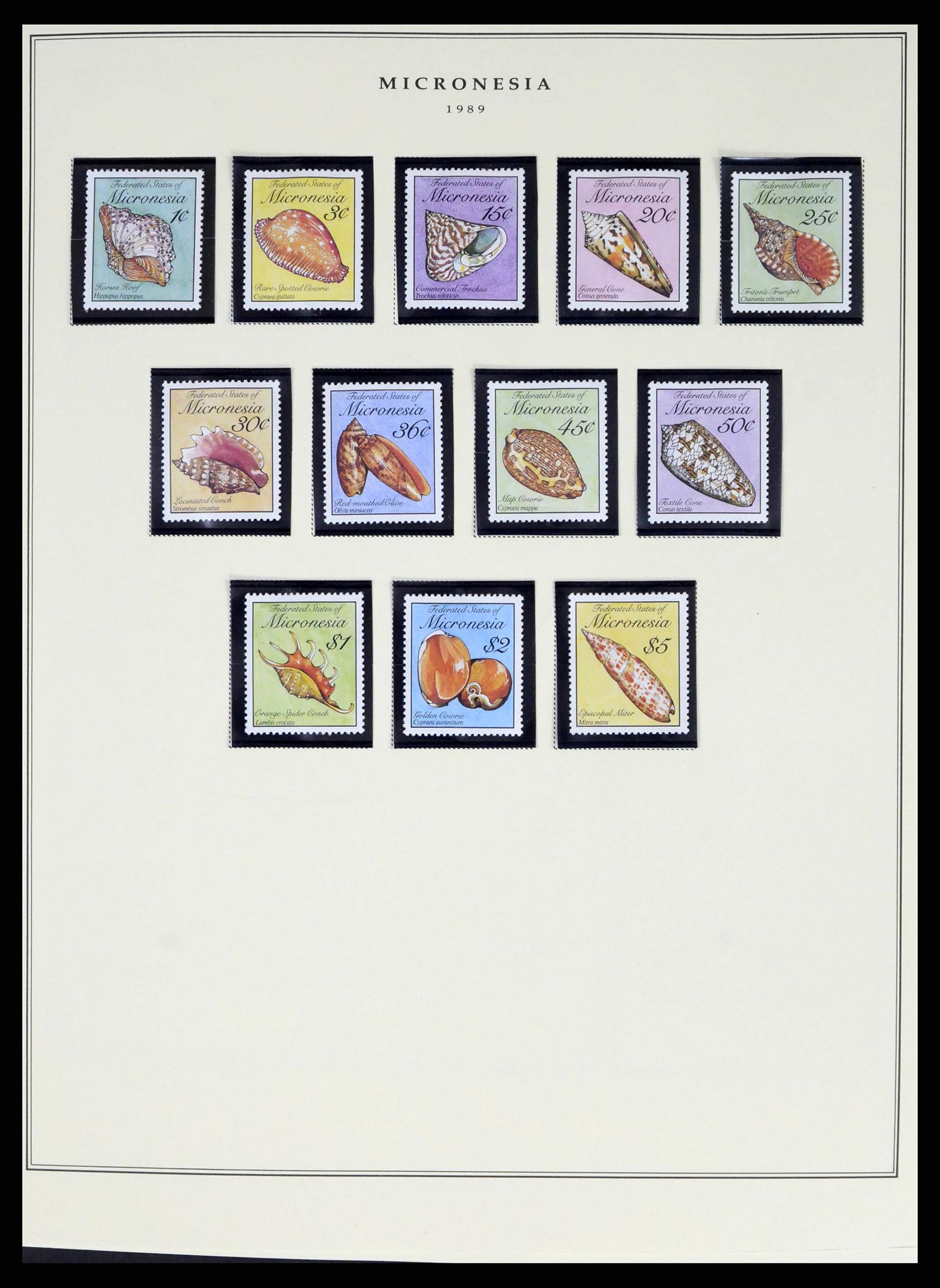 38341 0013 - Postzegelverzameling 38341 Micronesië 1983-2016!