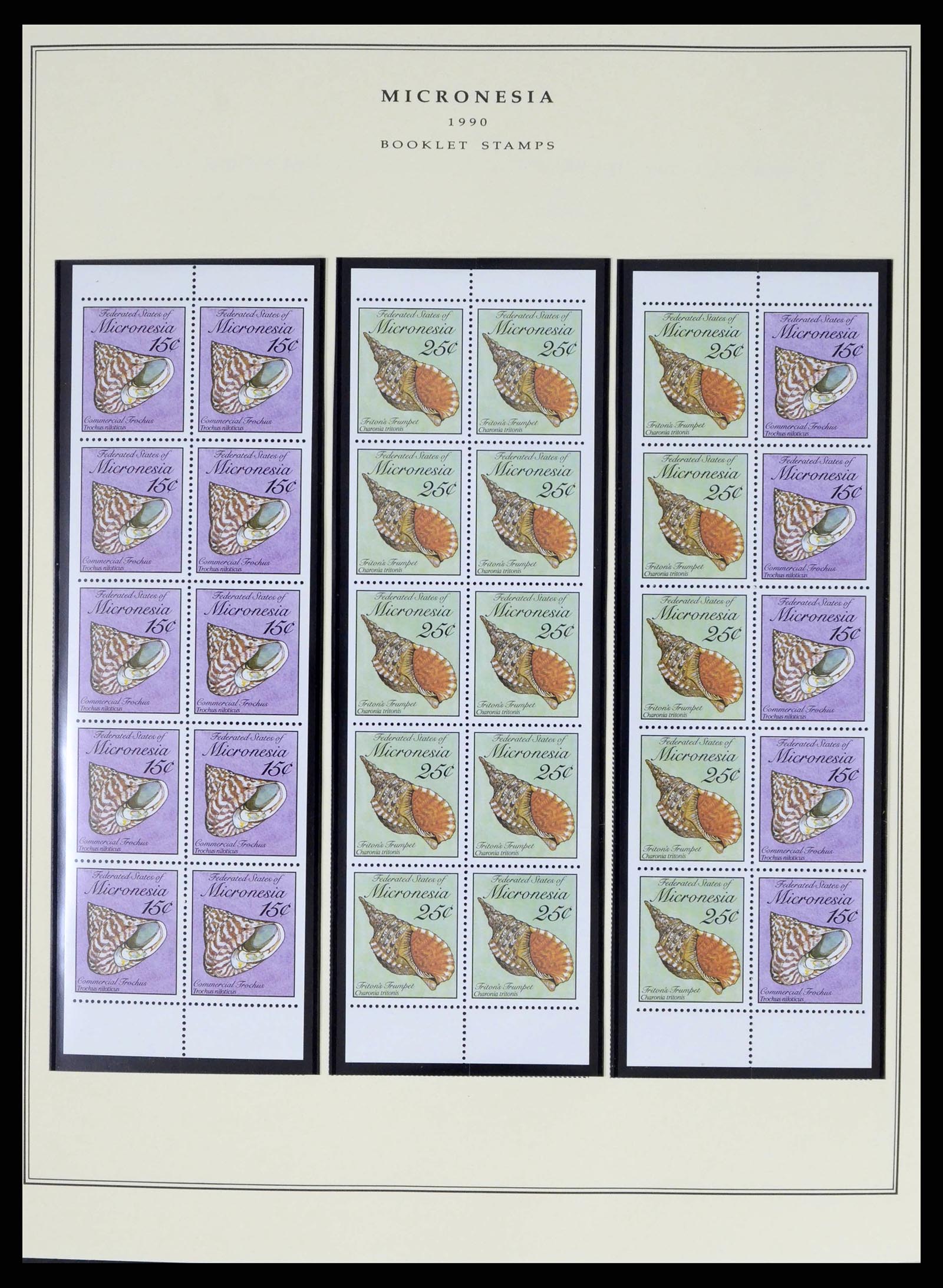 38341 0014 - Postzegelverzameling 38341 Micronesië 1983-2016!