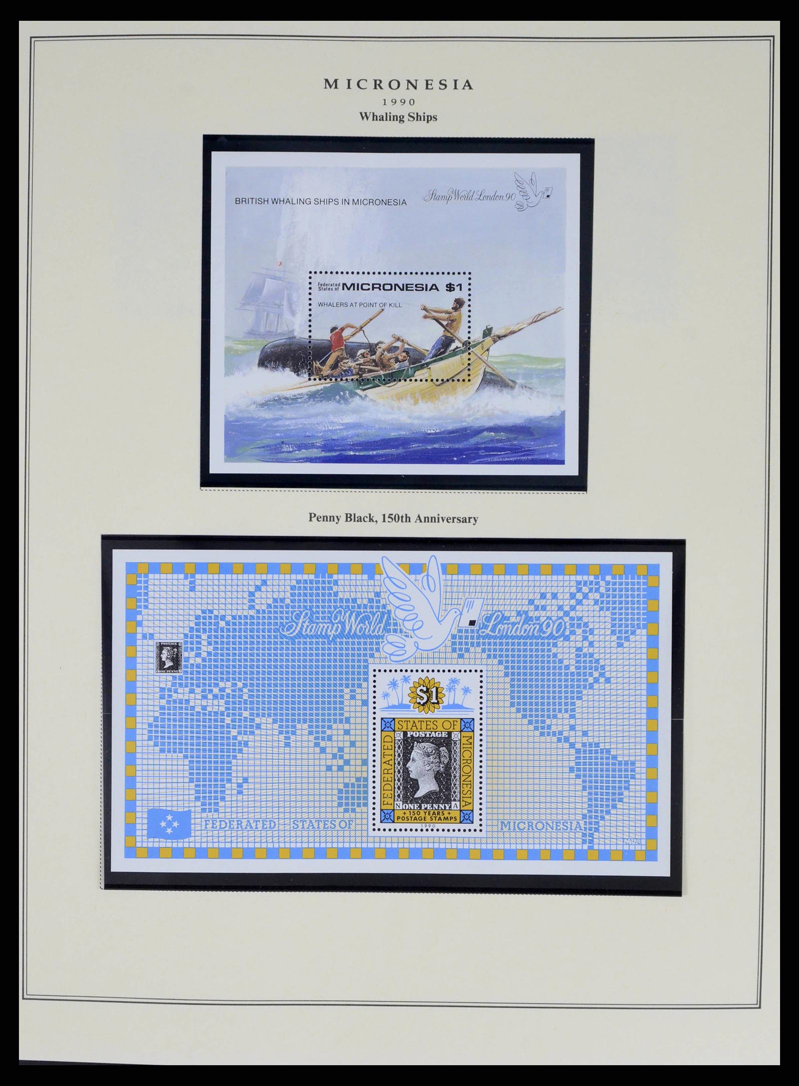 38341 0017 - Postzegelverzameling 38341 Micronesië 1983-2016!
