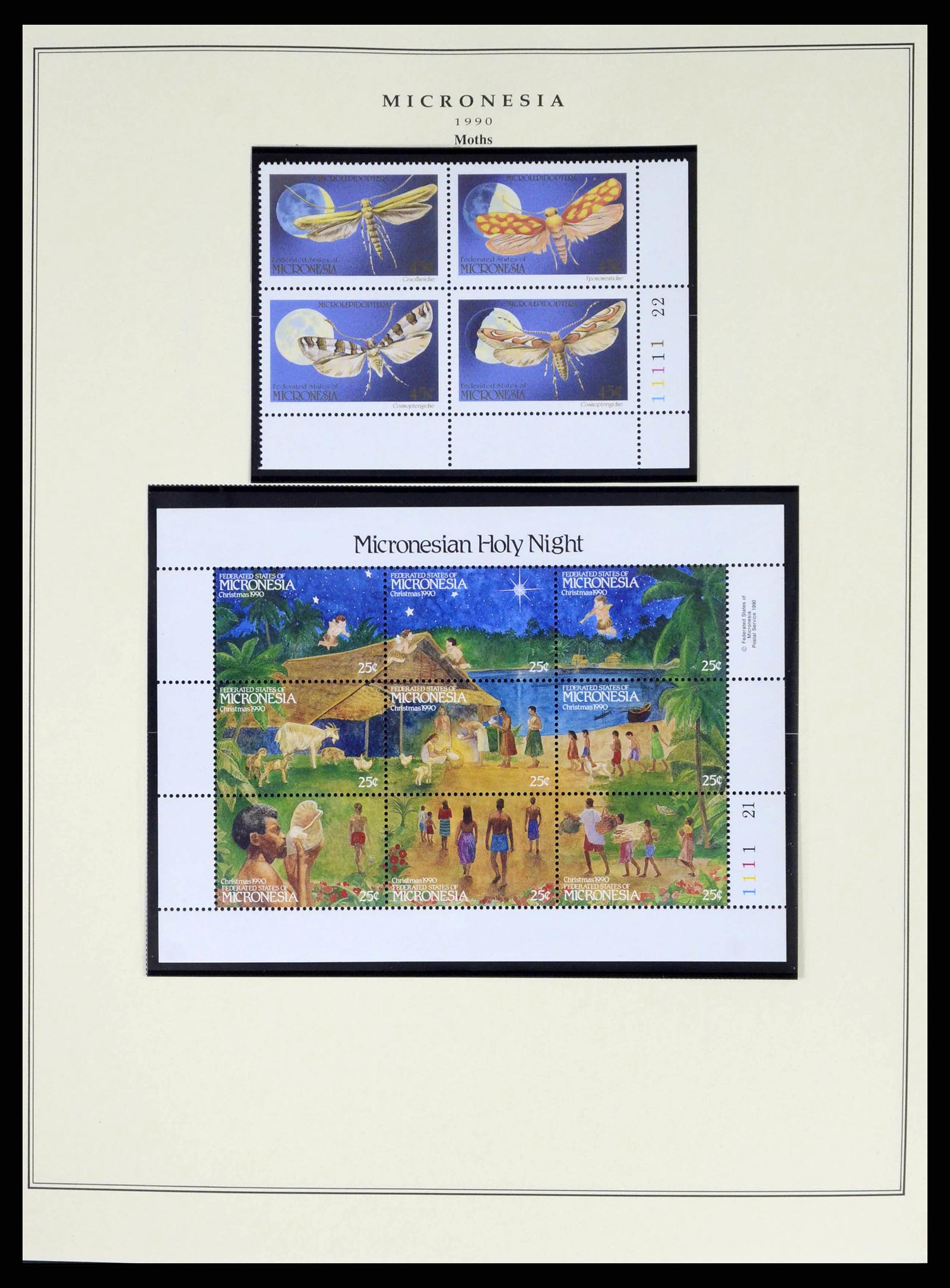 38341 0021 - Postzegelverzameling 38341 Micronesië 1983-2016!