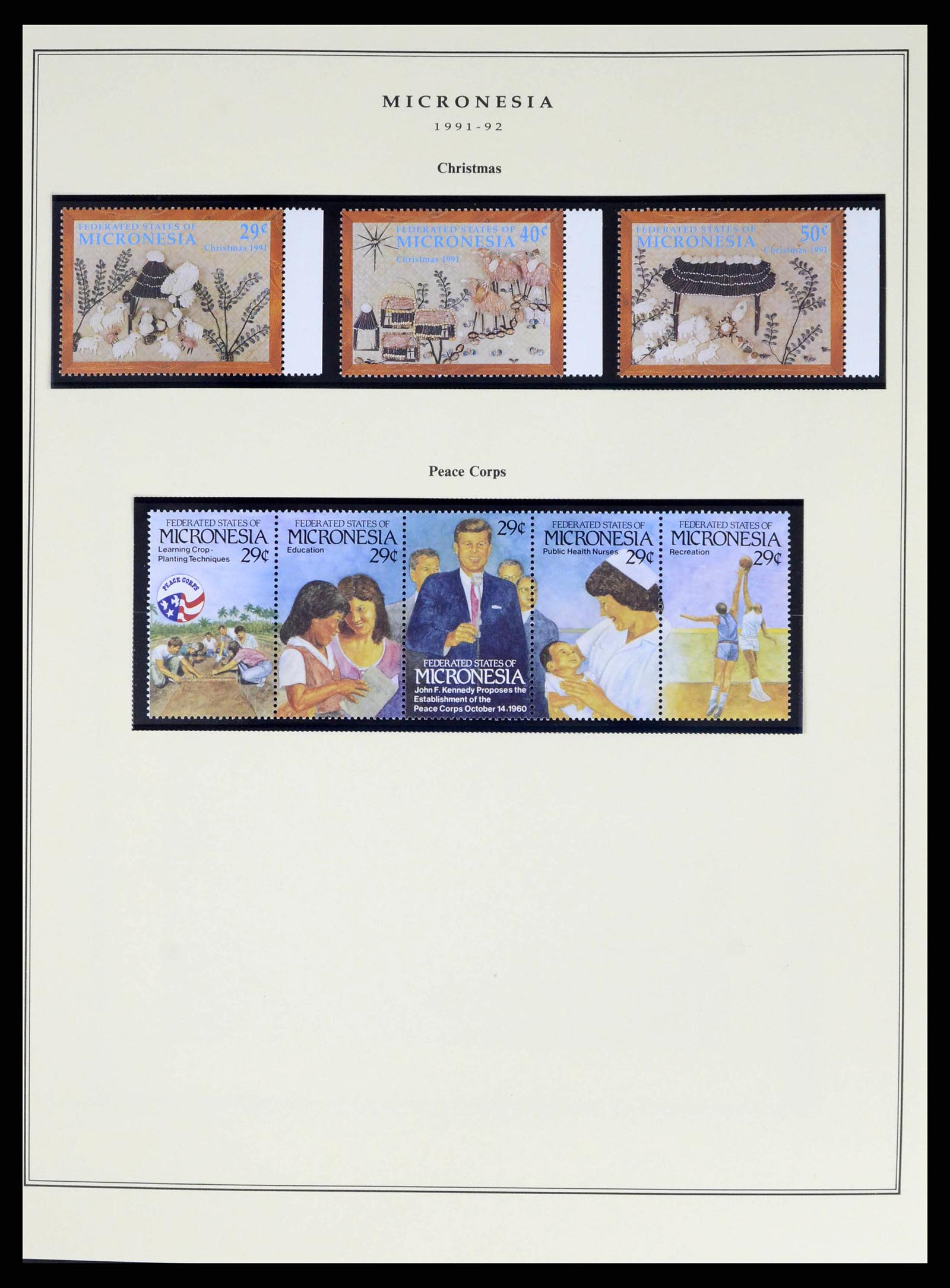 38341 0026 - Postzegelverzameling 38341 Micronesië 1983-2016!