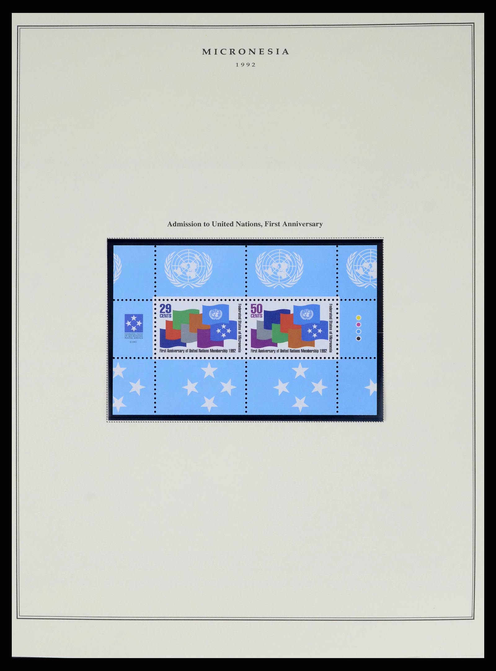 38341 0029 - Postzegelverzameling 38341 Micronesië 1983-2016!