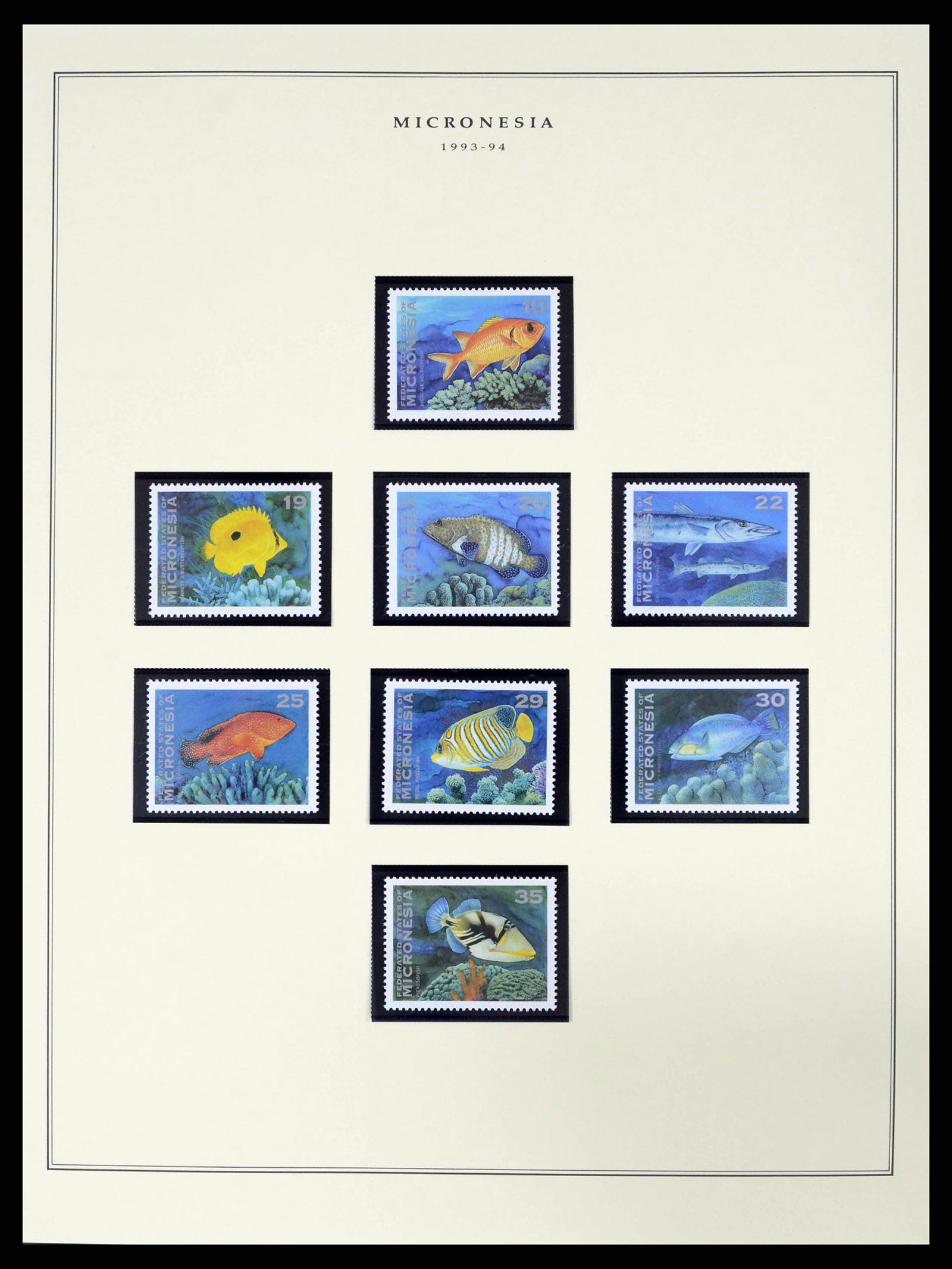 38341 0031 - Postzegelverzameling 38341 Micronesië 1983-2016!