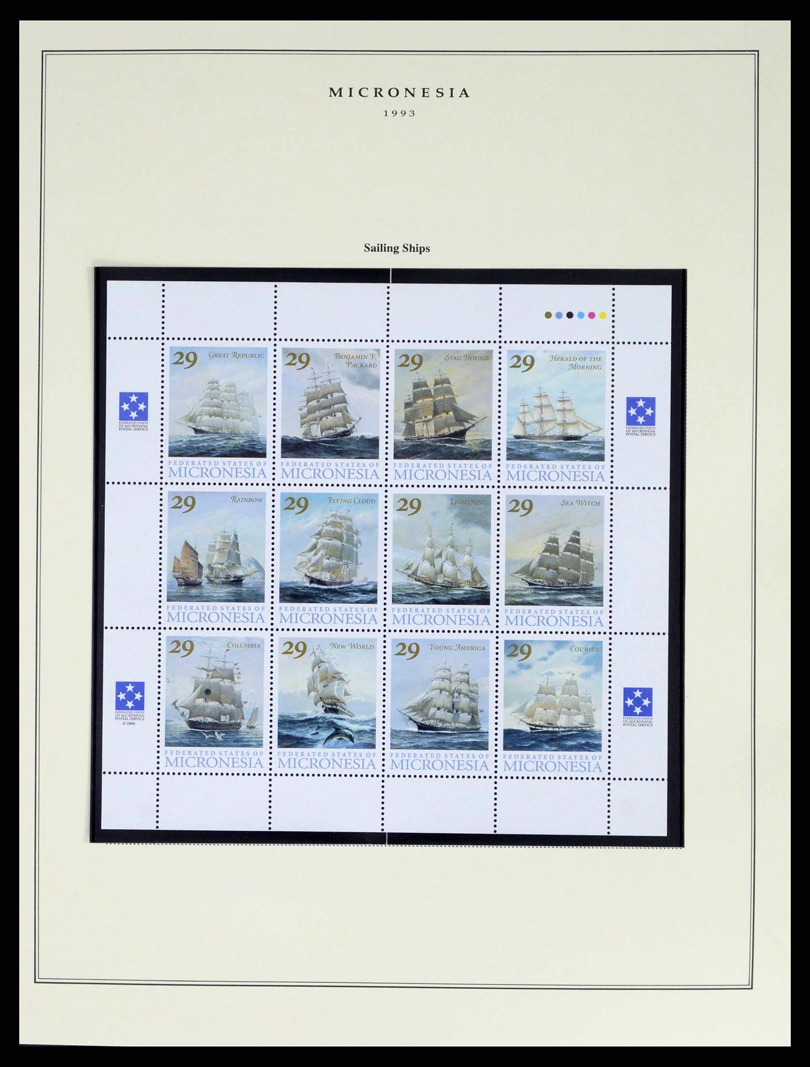 38341 0033 - Postzegelverzameling 38341 Micronesië 1983-2016!