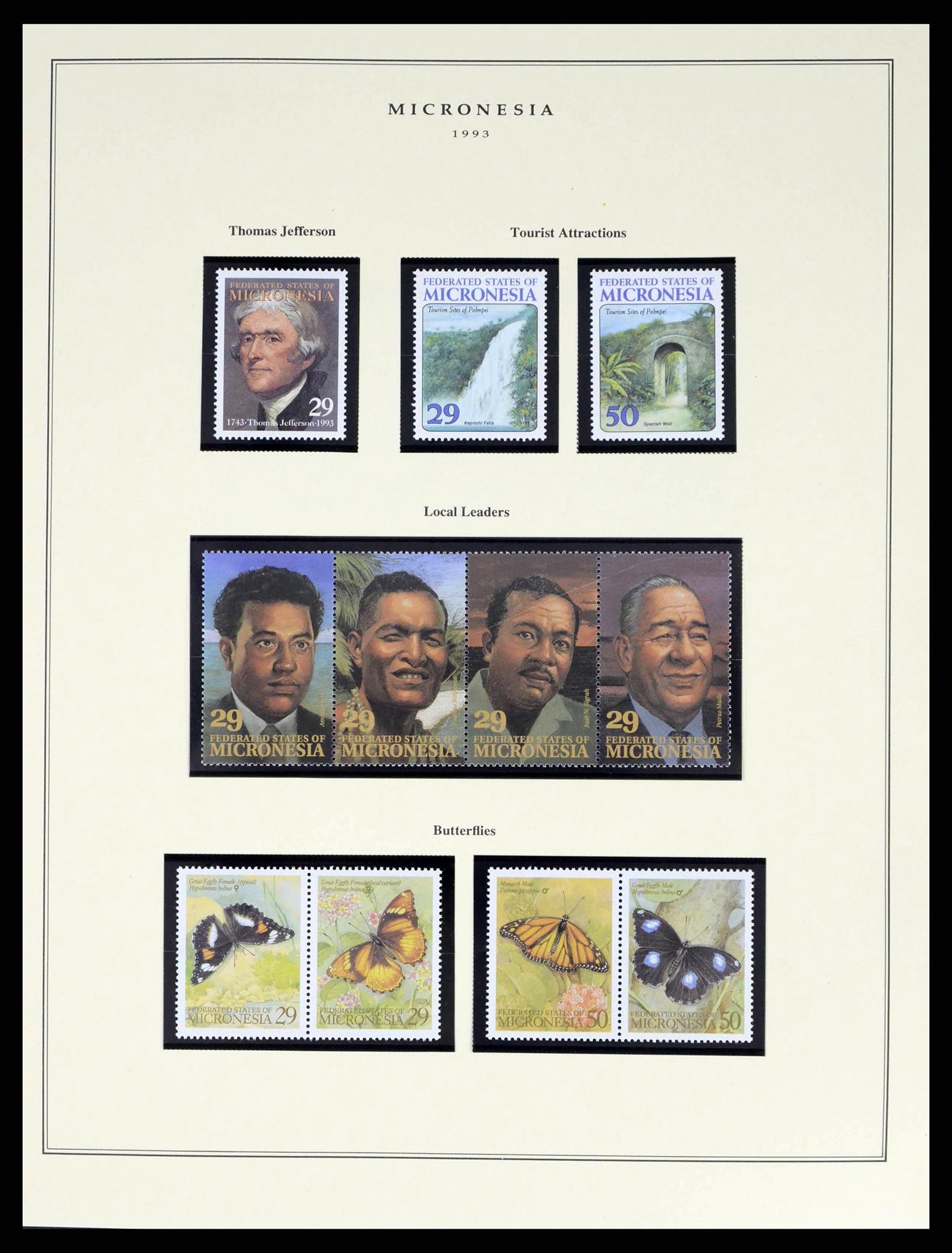 38341 0034 - Postzegelverzameling 38341 Micronesië 1983-2016!