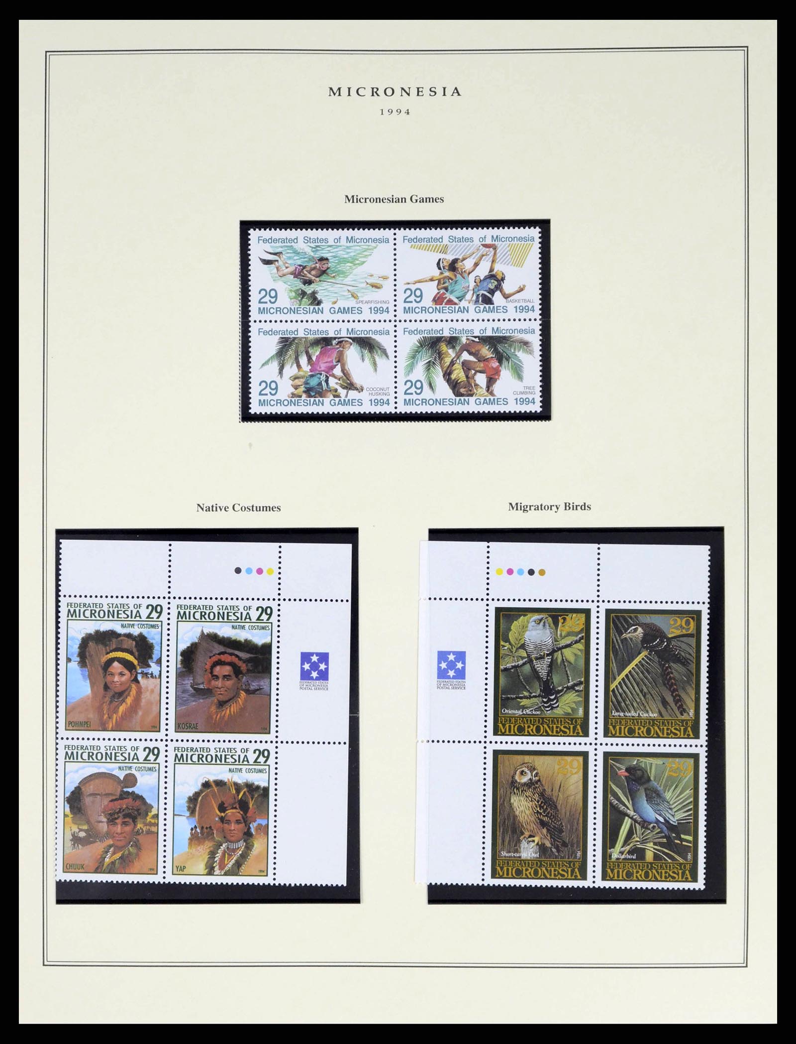 38341 0038 - Postzegelverzameling 38341 Micronesië 1983-2016!