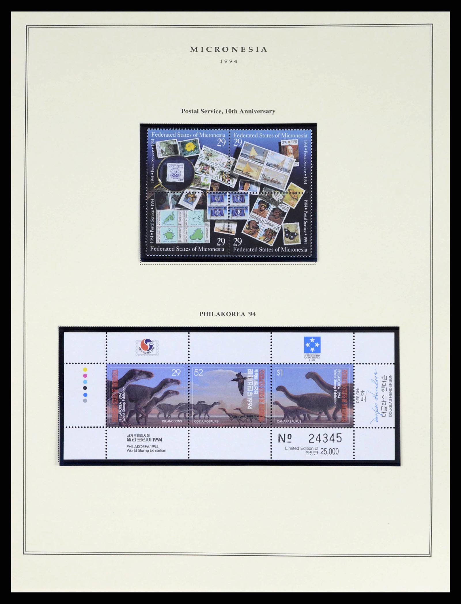 38341 0039 - Postzegelverzameling 38341 Micronesië 1983-2016!