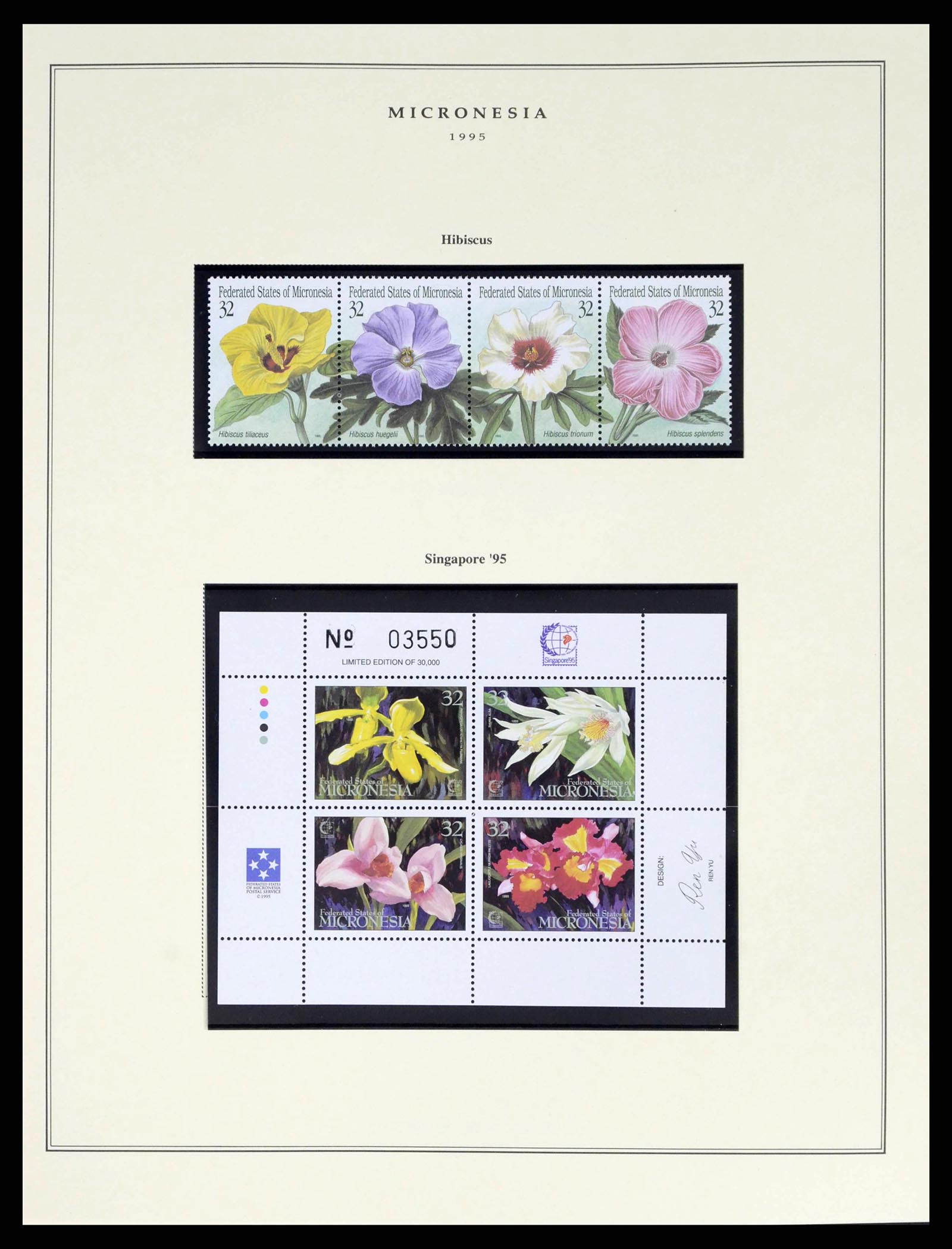 38341 0047 - Postzegelverzameling 38341 Micronesië 1983-2016!