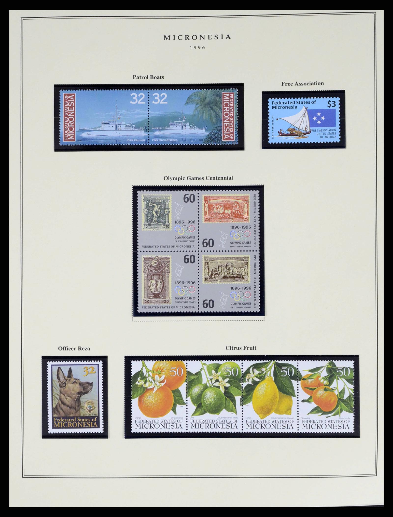 38341 0052 - Stamp collection 38341 Micronesia 1983-2016!