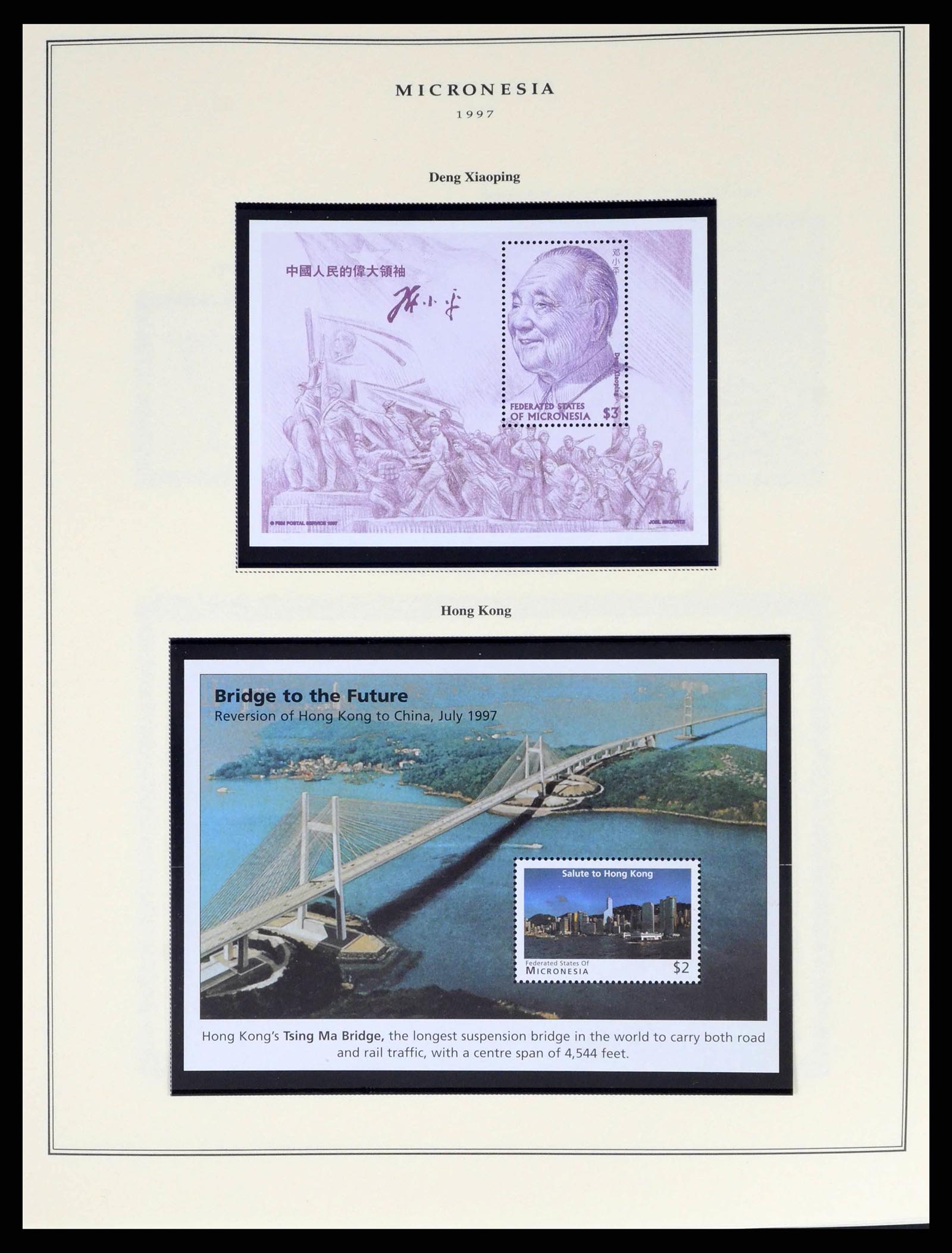 38341 0055 - Postzegelverzameling 38341 Micronesië 1983-2016!