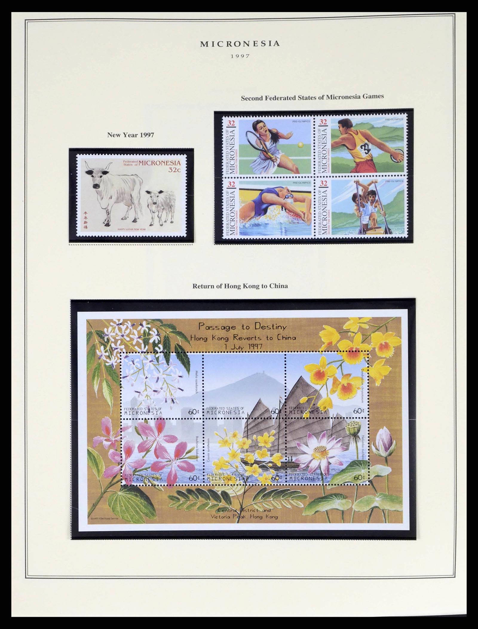 38341 0056 - Postzegelverzameling 38341 Micronesië 1983-2016!