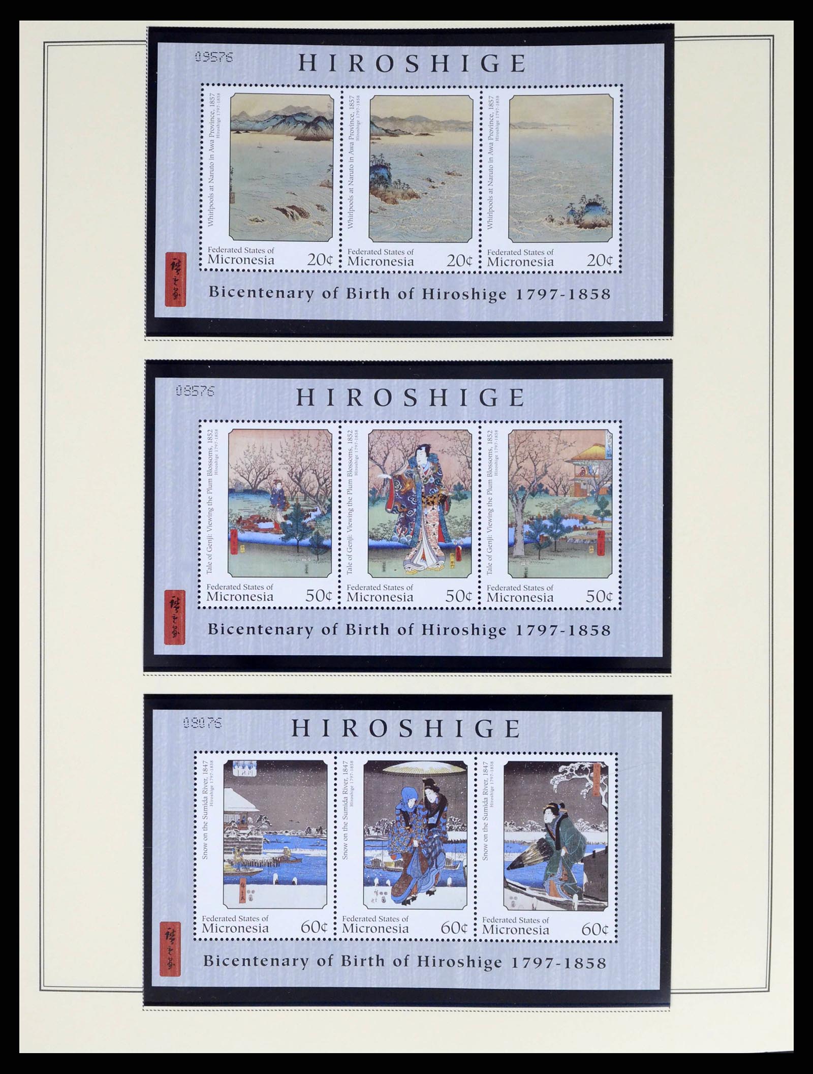38341 0059 - Postzegelverzameling 38341 Micronesië 1983-2016!